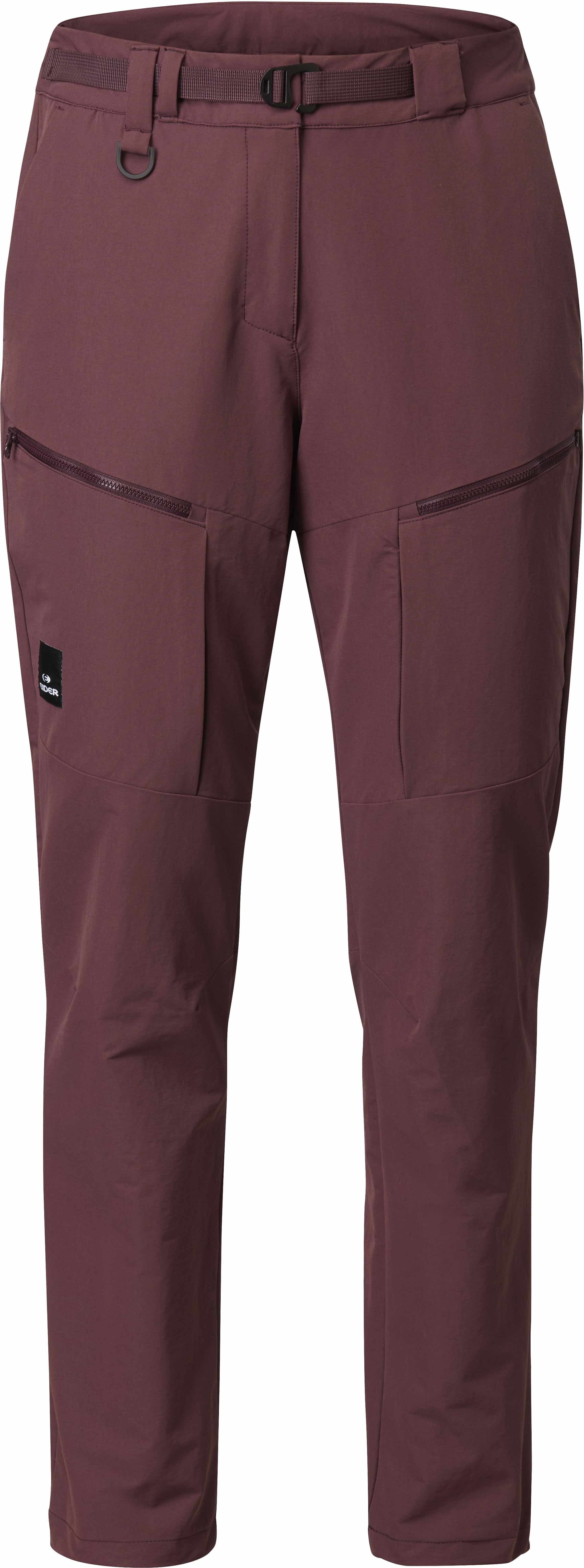 W Travel Pant Mauve Wine + Eider