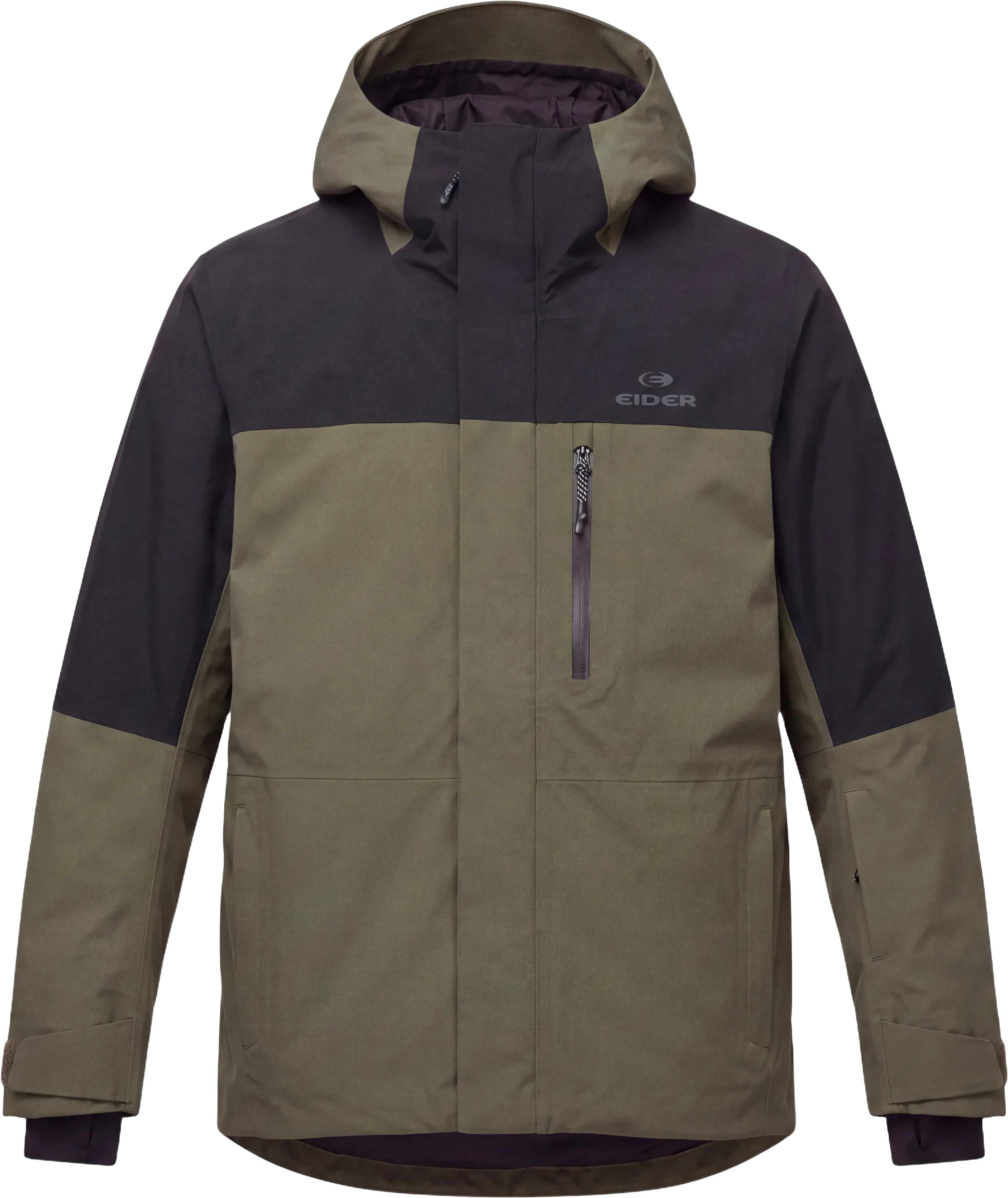 M Barme 2L Gore Tex Insulated Jkt Khaki + Eider