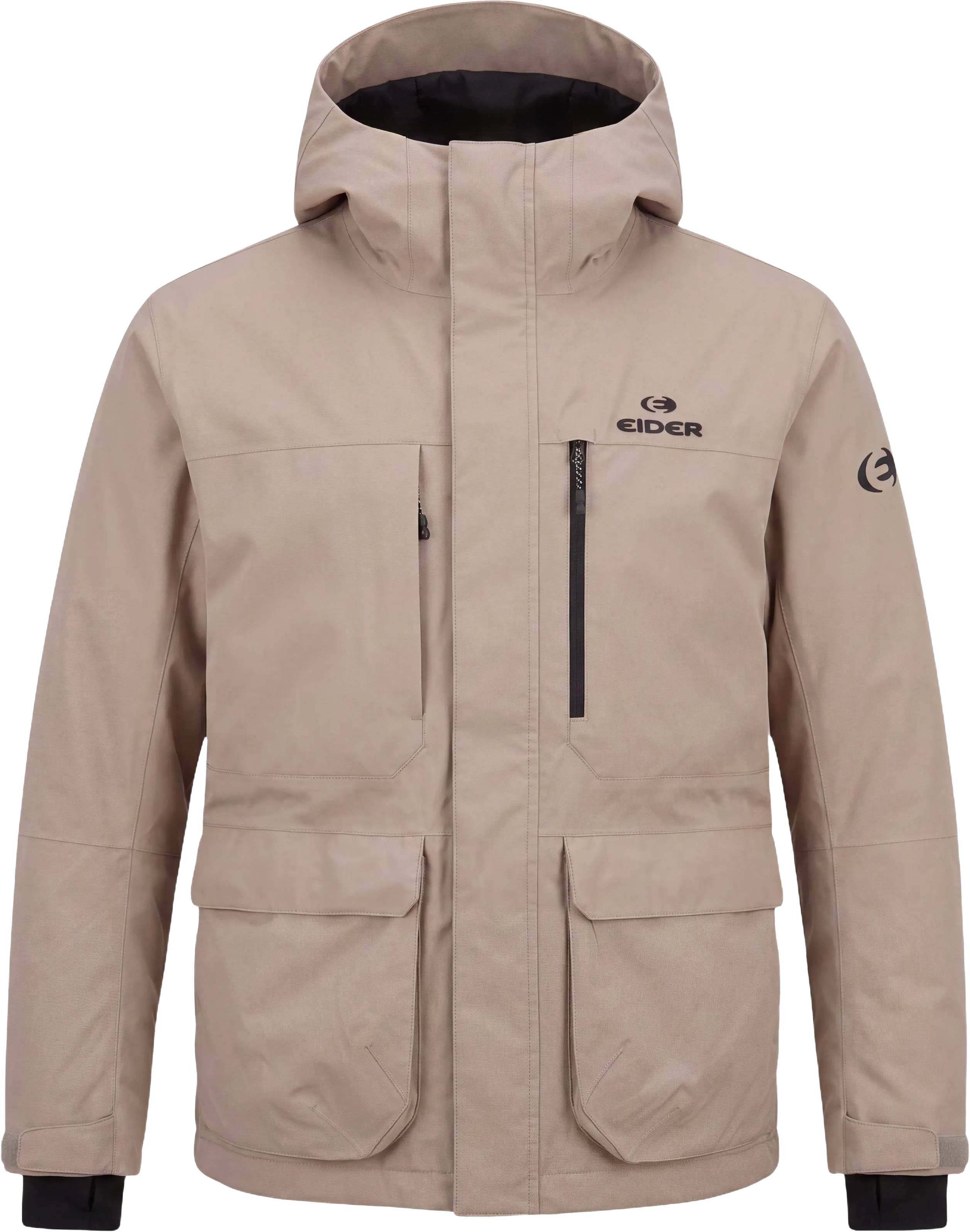M Berrio 2L Cargo Insulated Jkt Cobblestone Beige + Eider