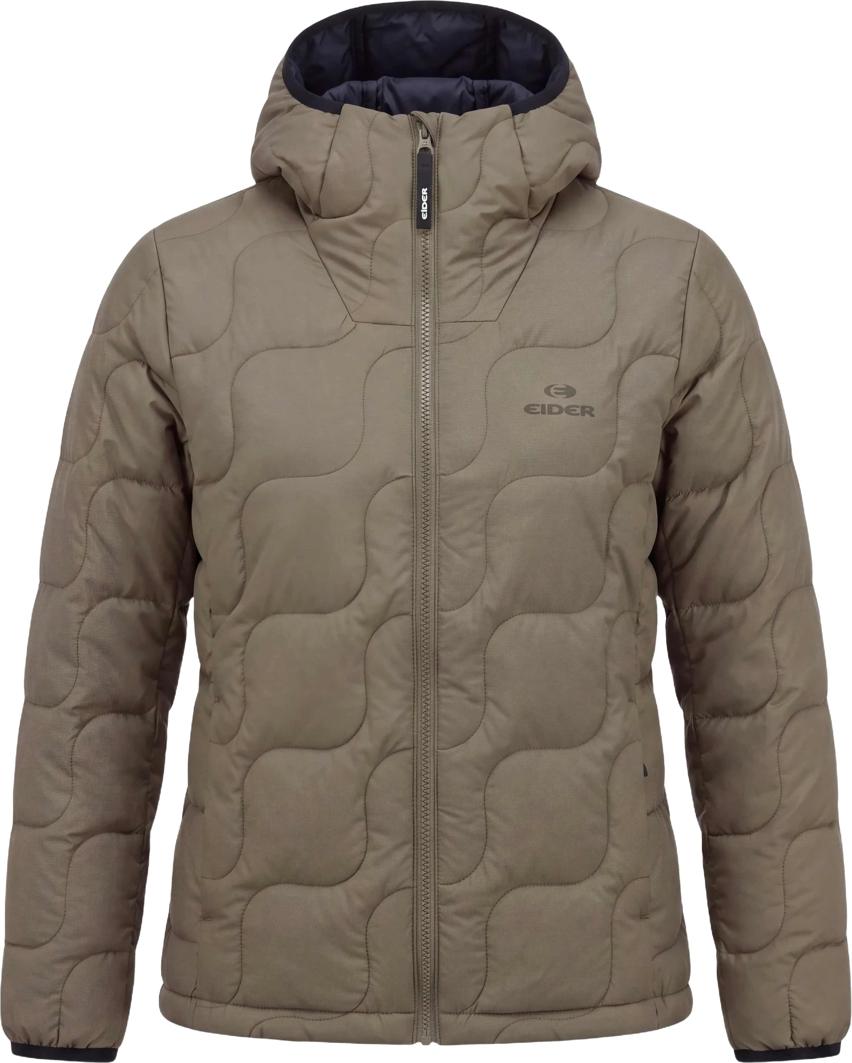 M Chilly Insulated Hoodie Khaki + Eider