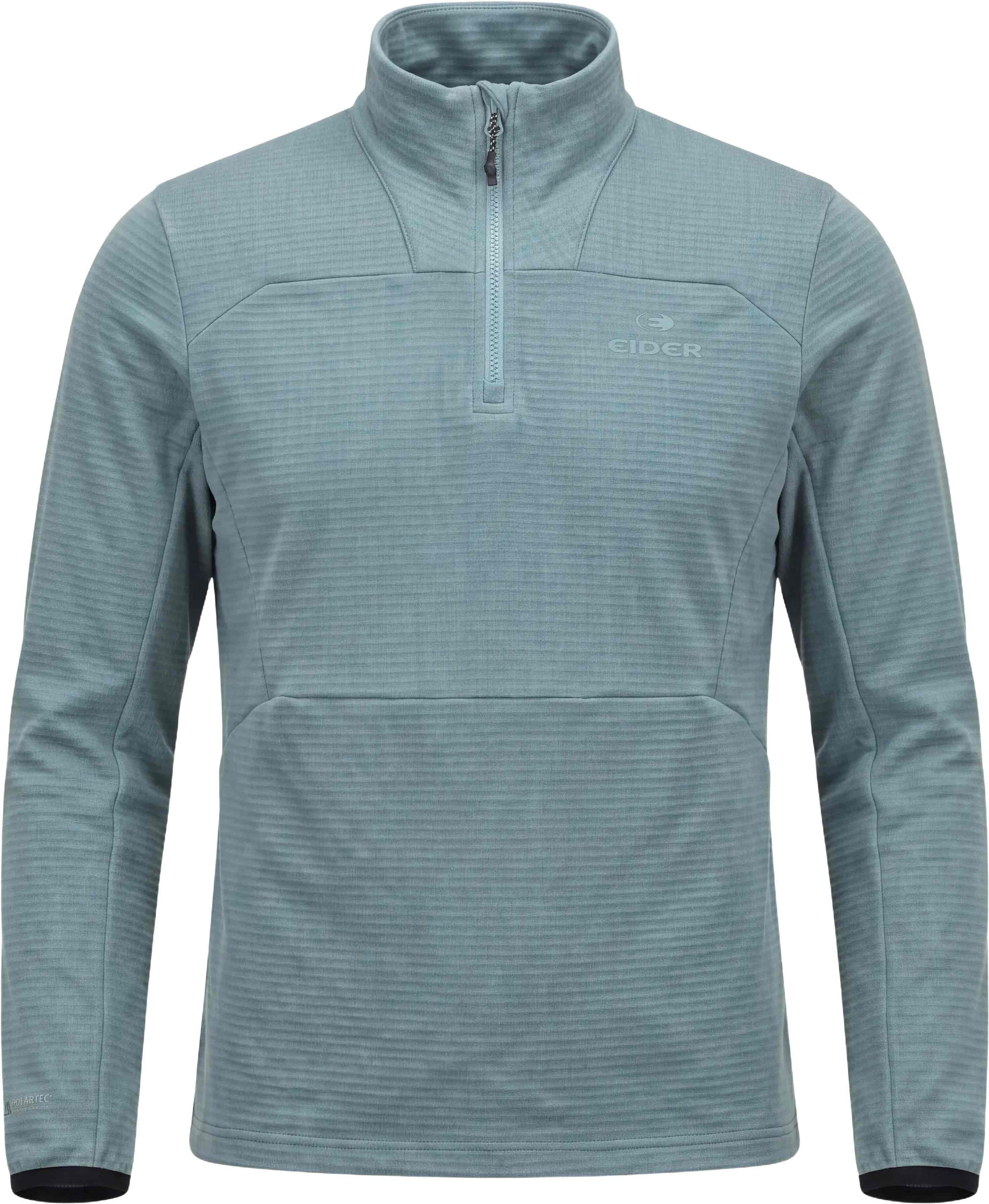 M Thorens HZ Polartec Powergrid Fleece Abyss + Eider