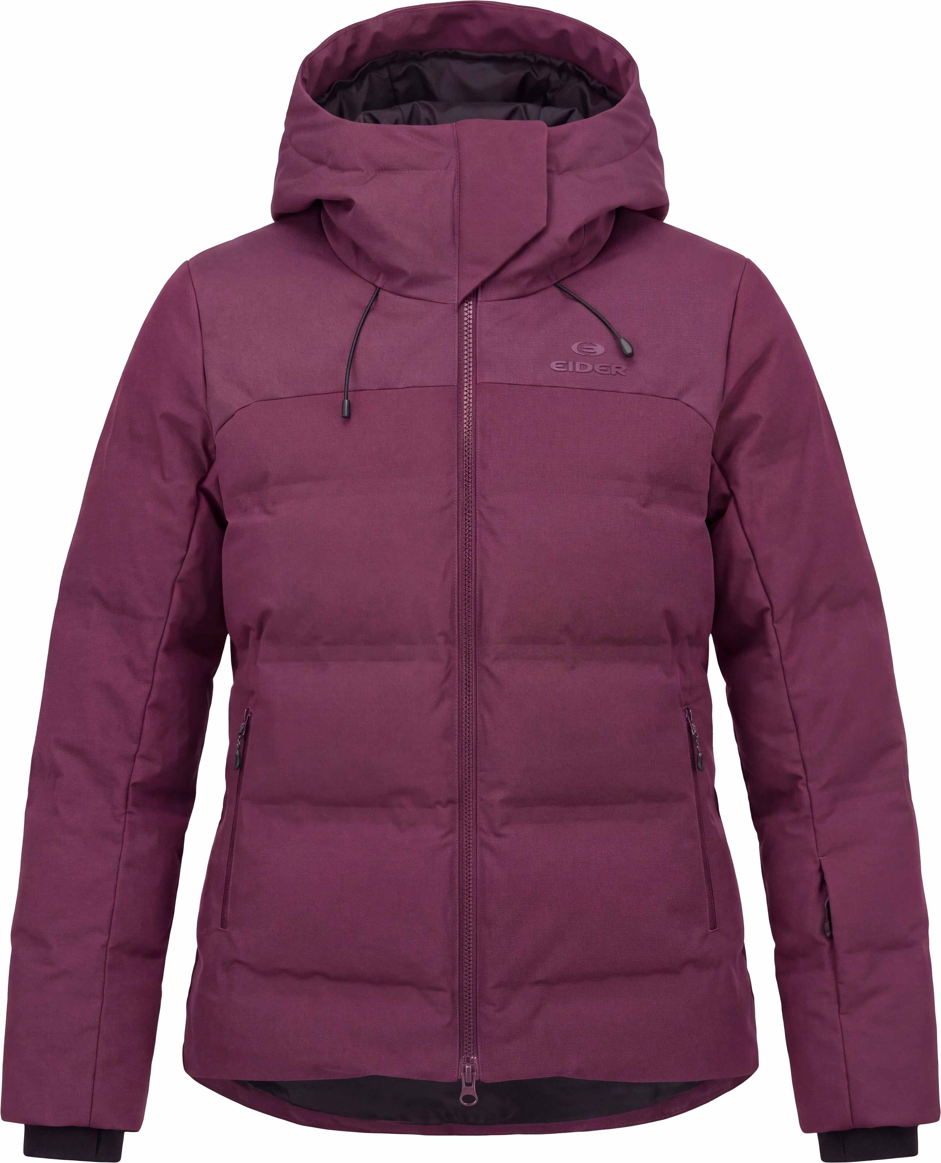 W Arcas 2L Insulated Primaloft Jkt Mauve Wine + Eider