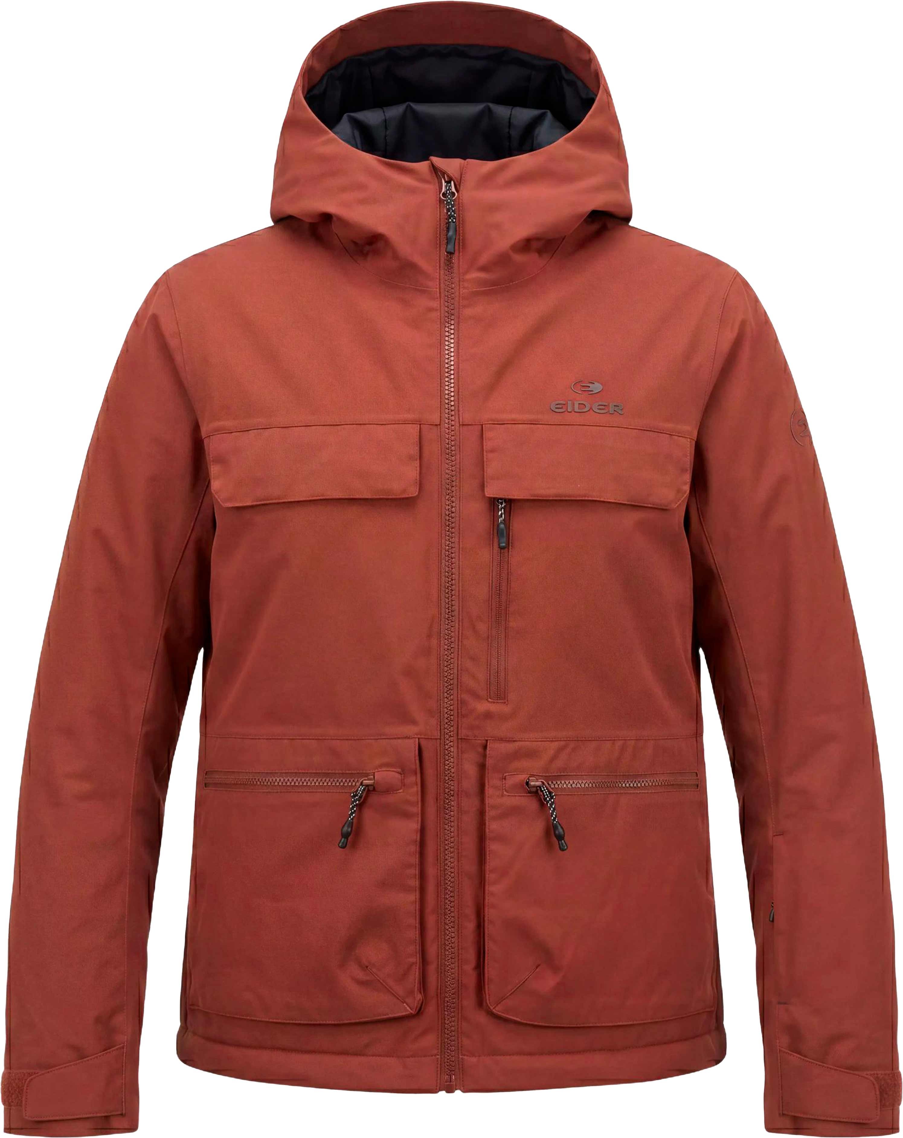 W Berrio 2L Cargo Insulated Jkt Brandy Brown + Eider