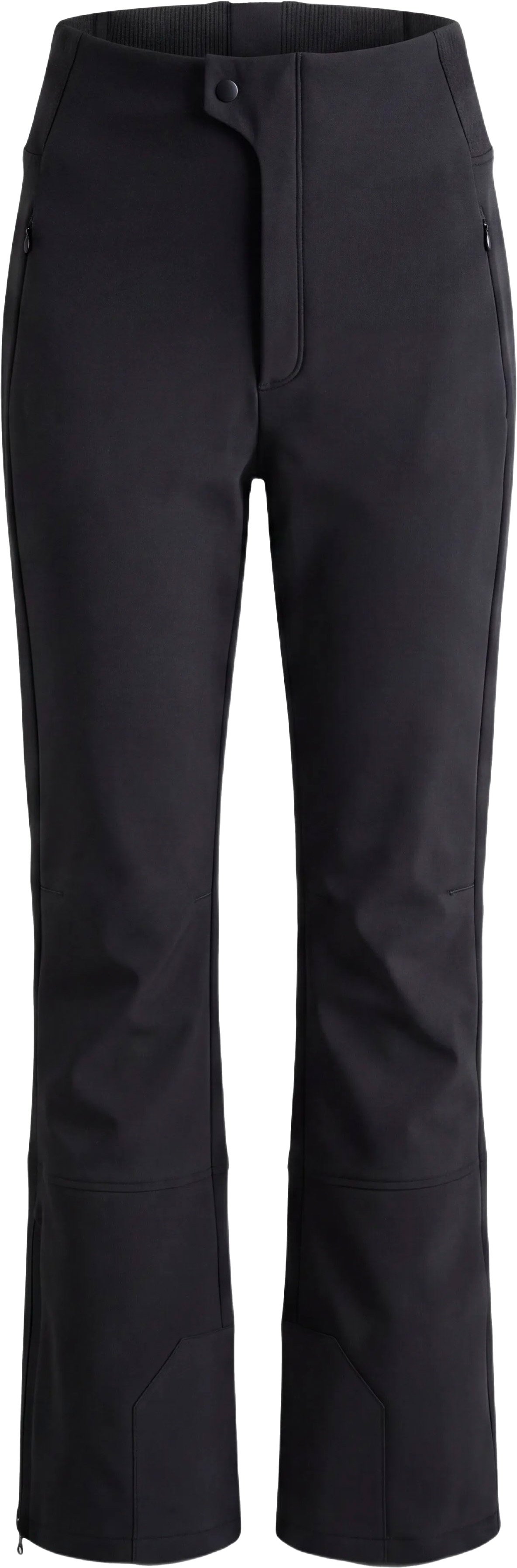 W Vanoise Softshell Pnt Black + Eider
