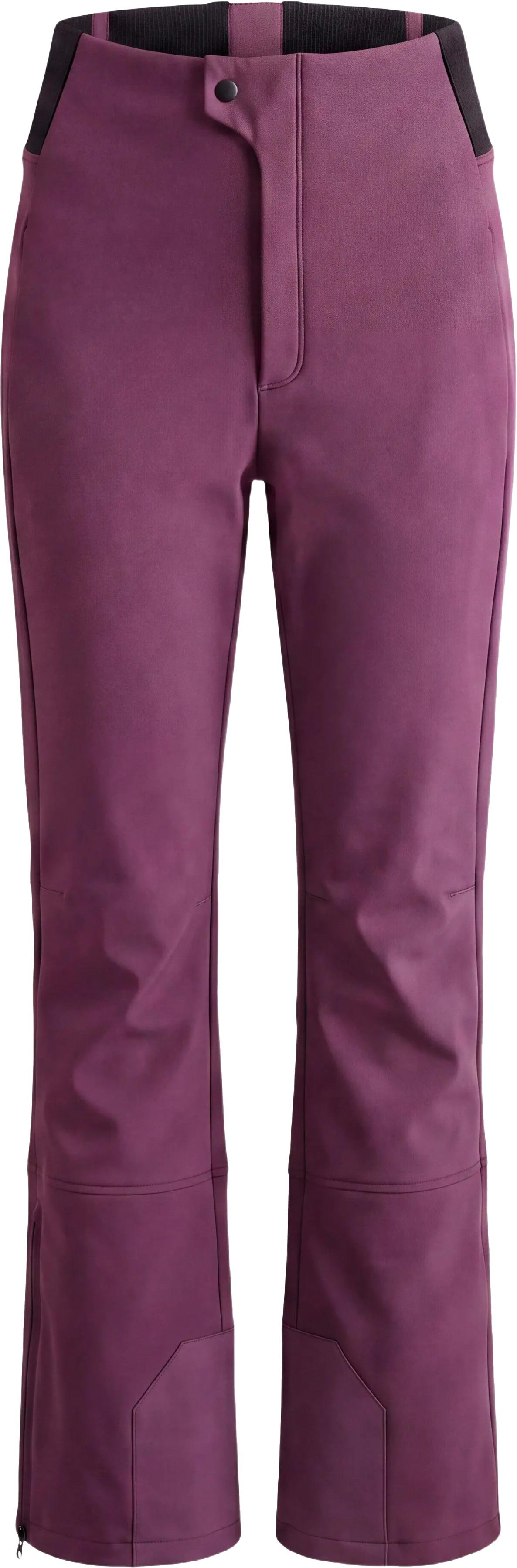 W Vanoise Softshell Pnt Mauve Wine + Eider