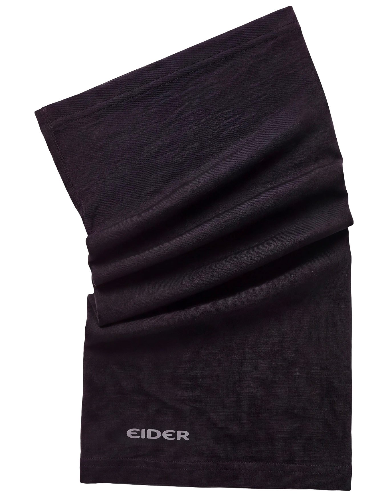 Merino Neckwarmer Eider 180 Black + Eider