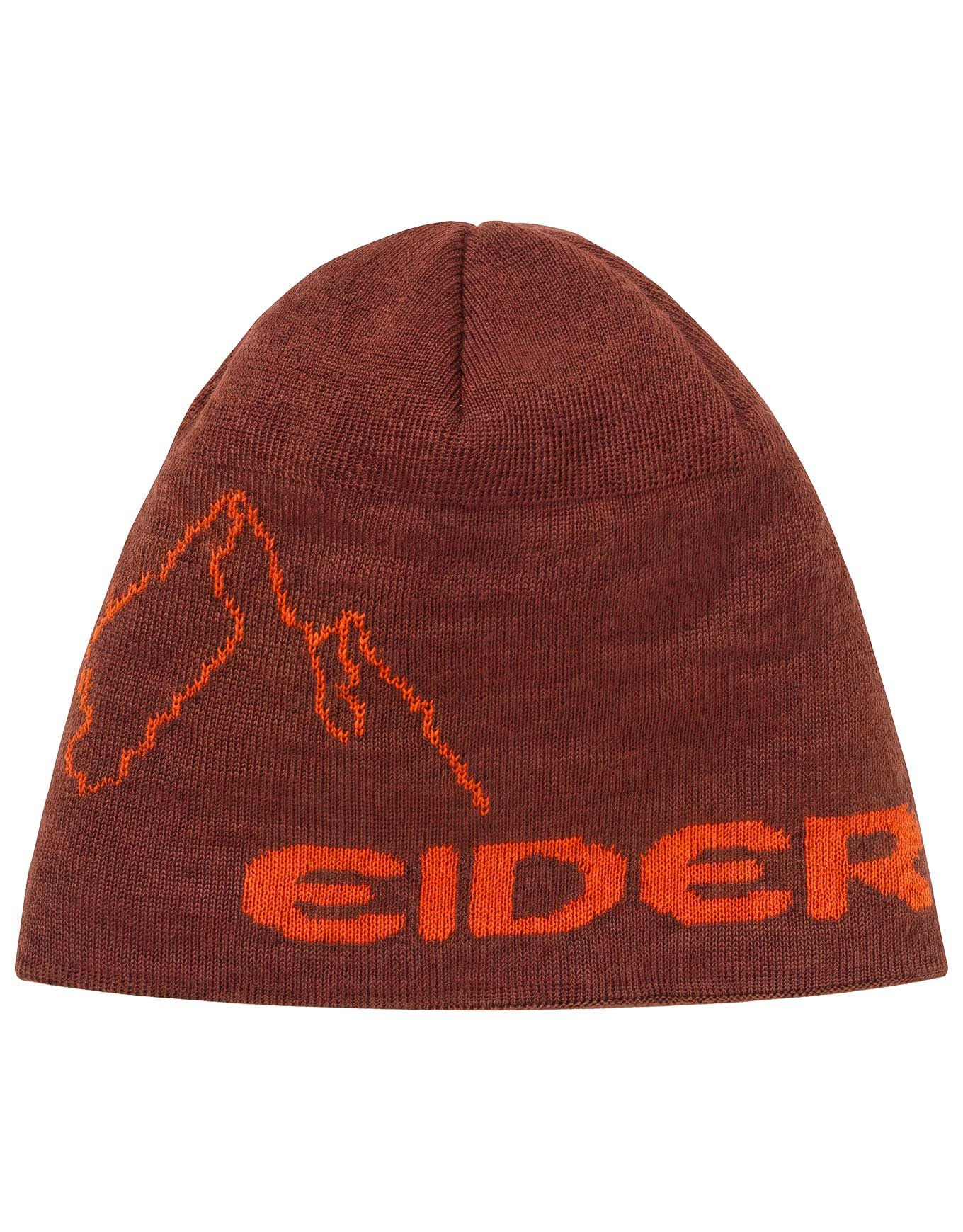 Jacquard Beanie New Maroon + Eider