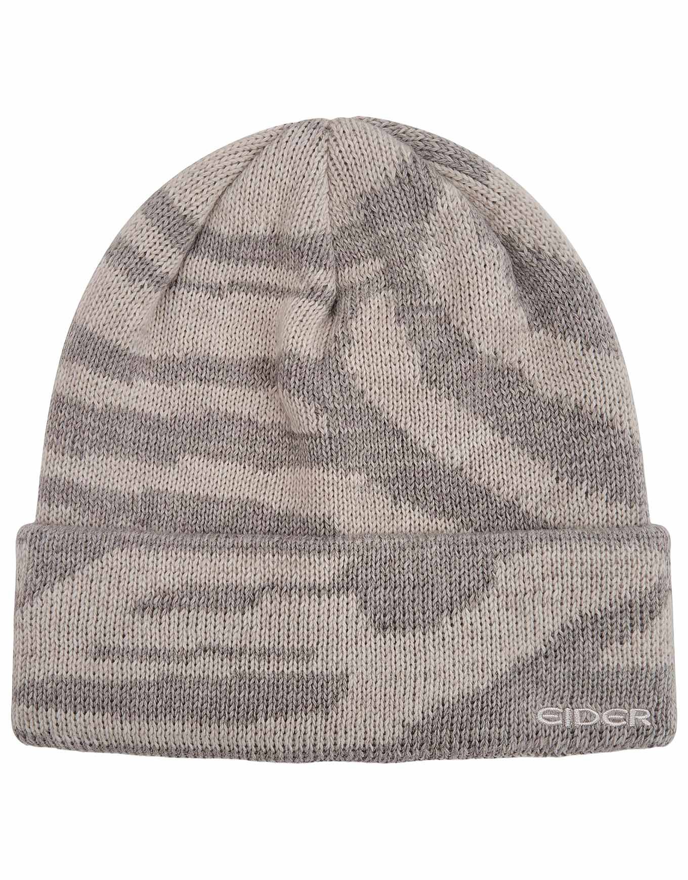 Fluffy Eider Beanie Beige + Eider