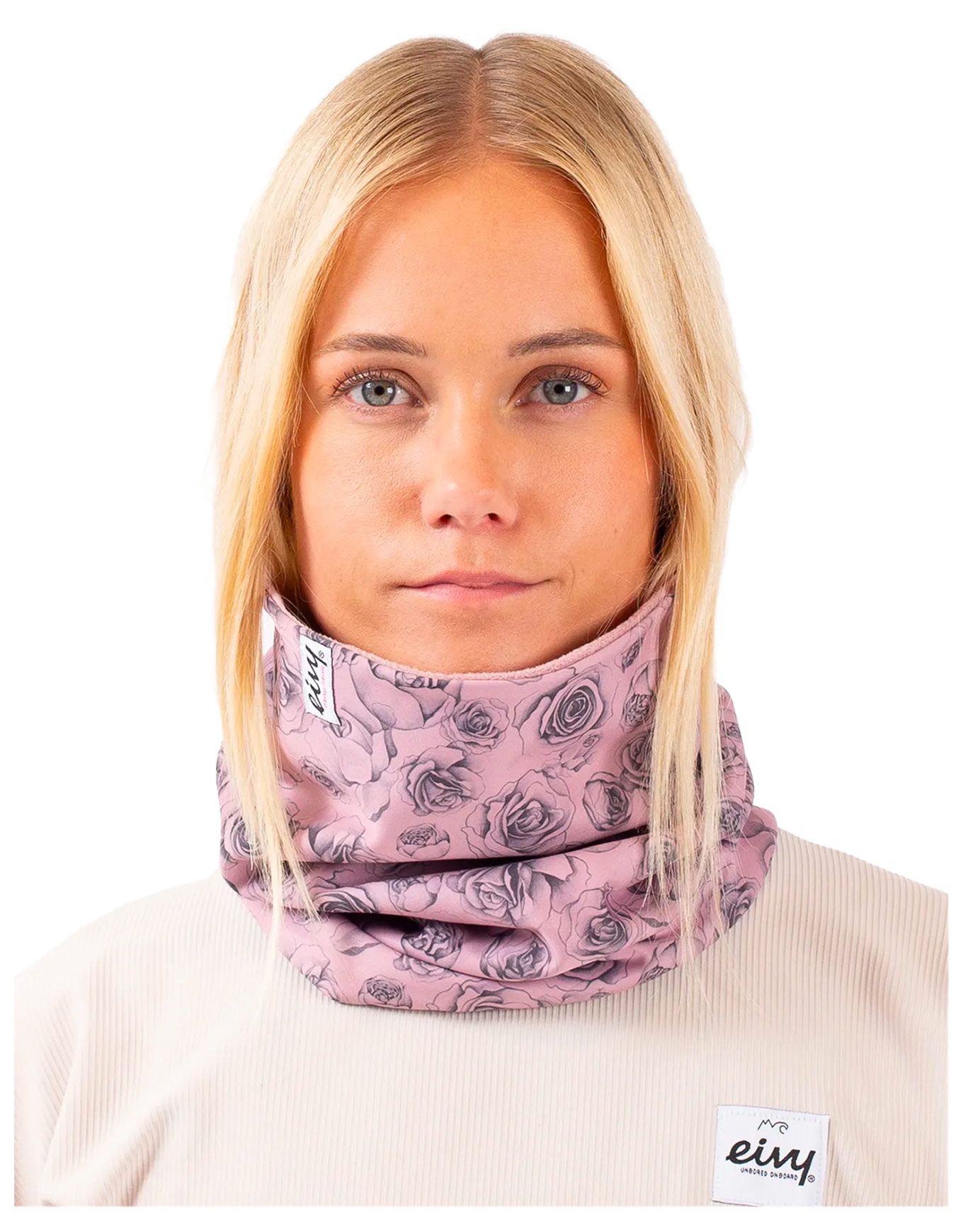 Colder Neckwarmer Charcoal Woodrose + Eivy