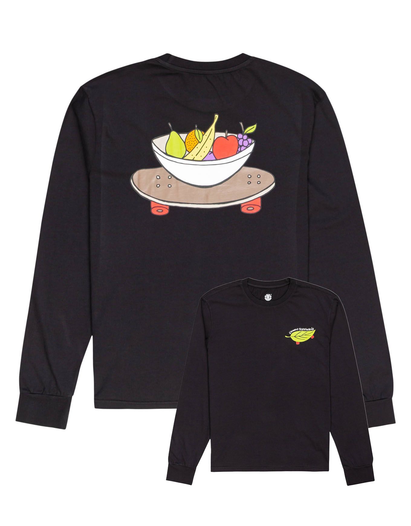 Fruit Bowl M Tees Flint Black + Element