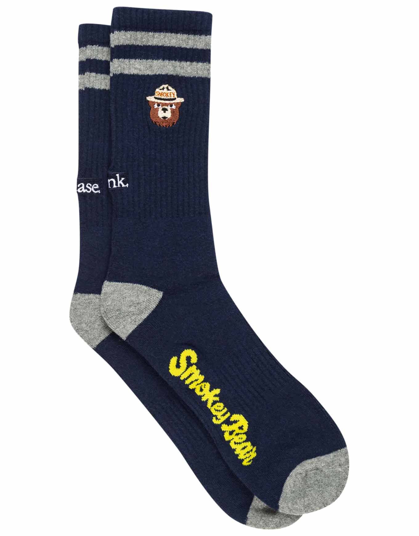 Smokey Bear X Element Socks M Sock Midnight Navy + Element