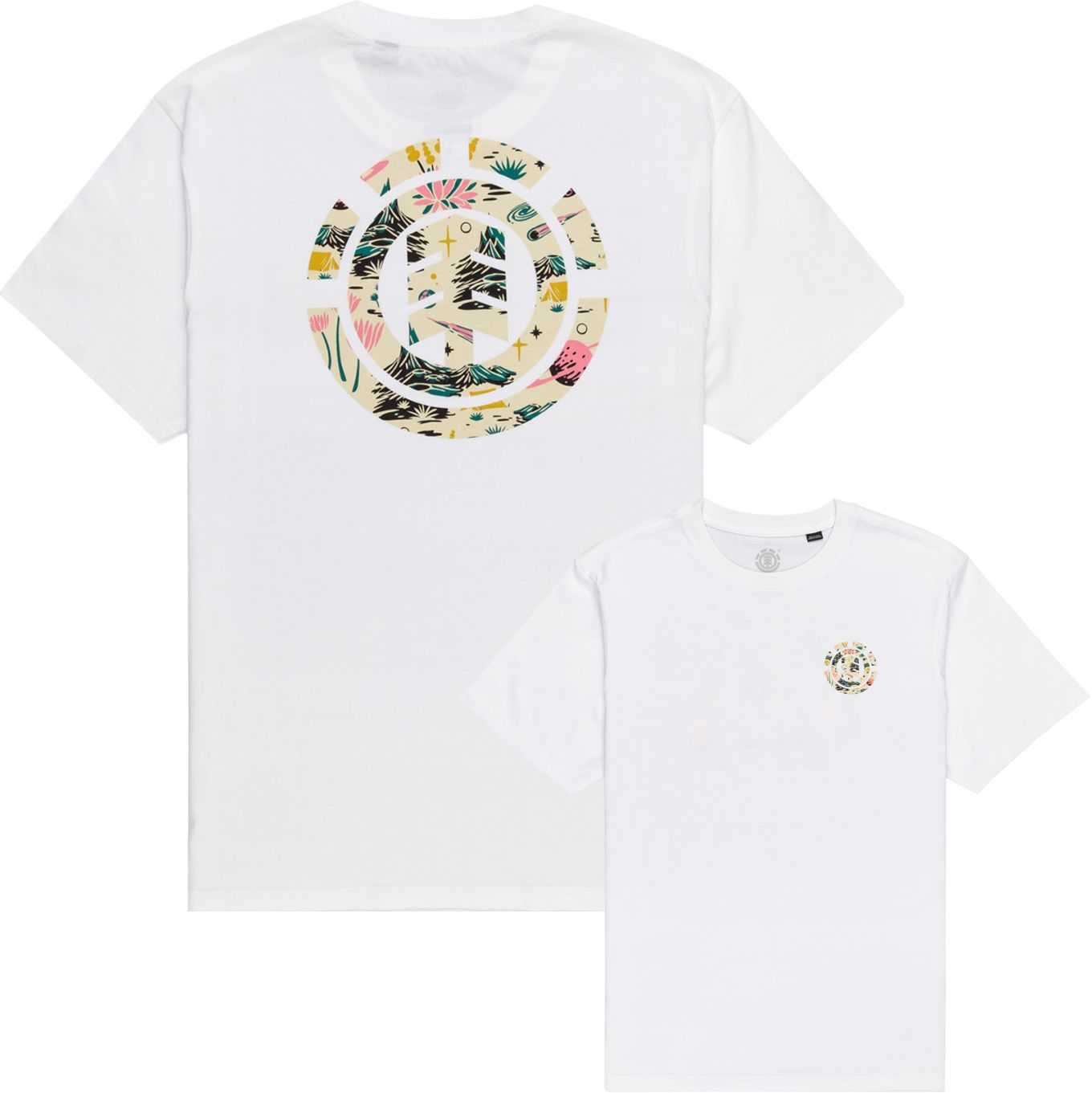 Saturn Fiill Tee Optic White + Element
