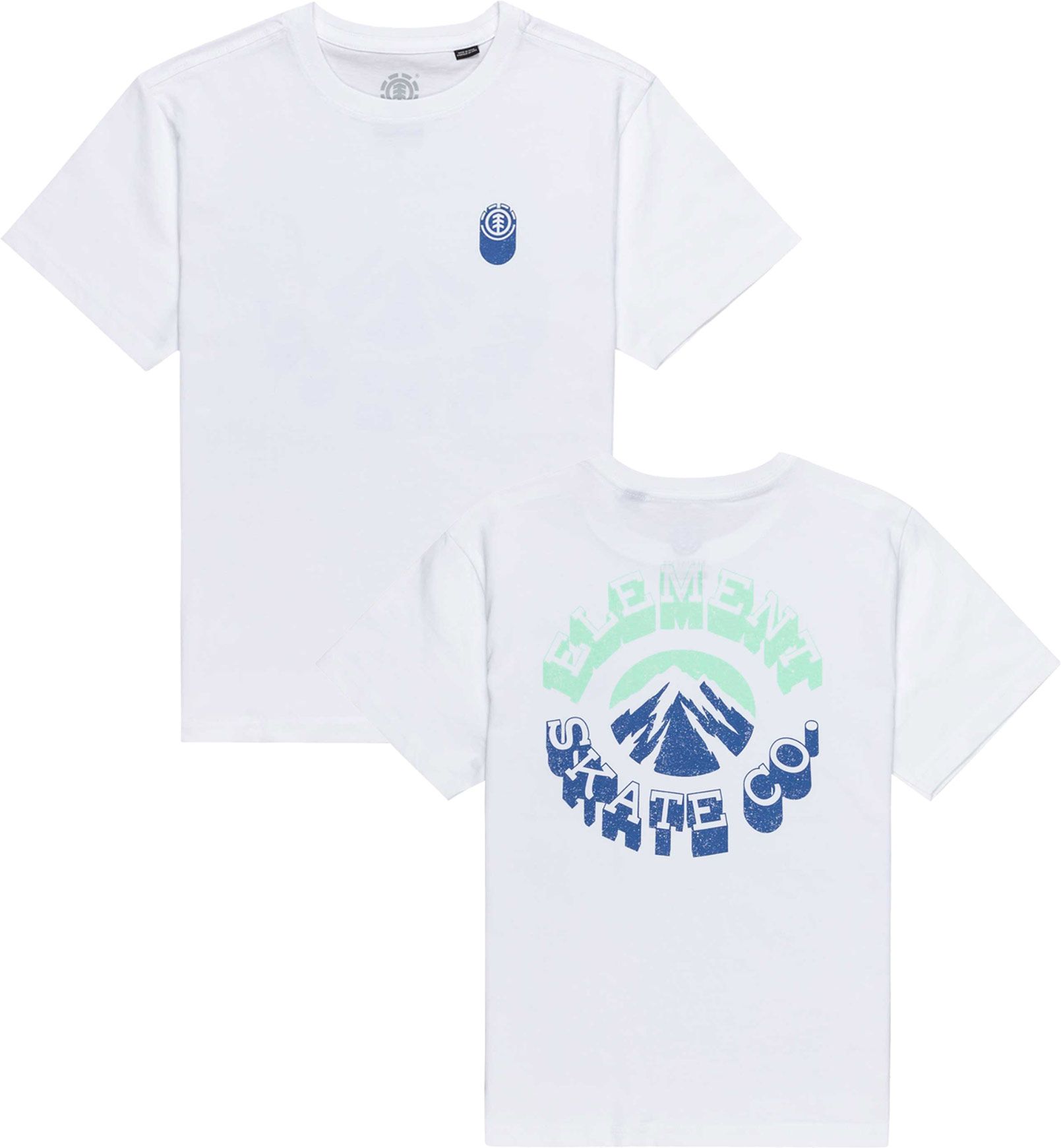 Ambition SS Tee Youth Optic White + Element