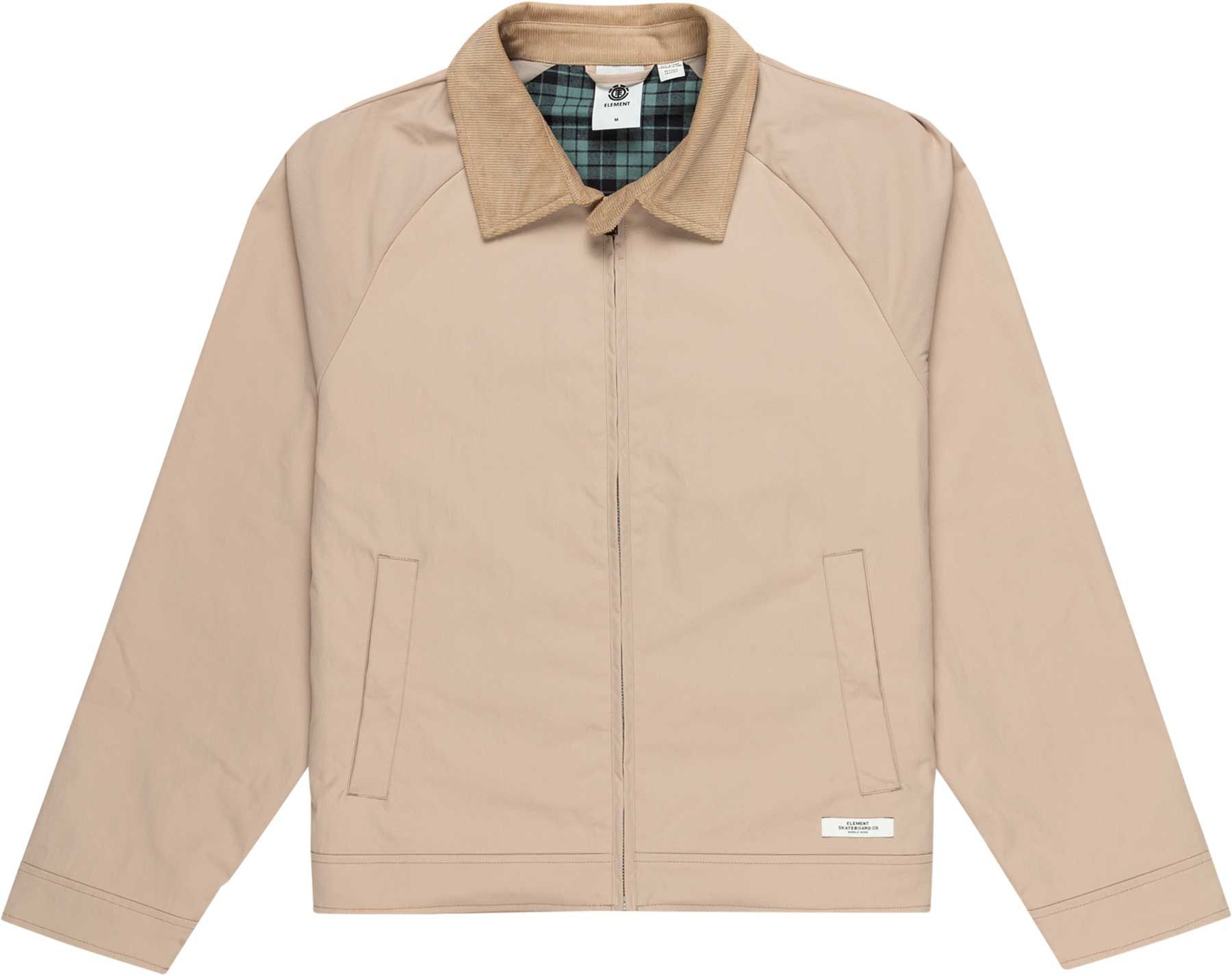 Stew Zip Light Jacket Aluminum + Element