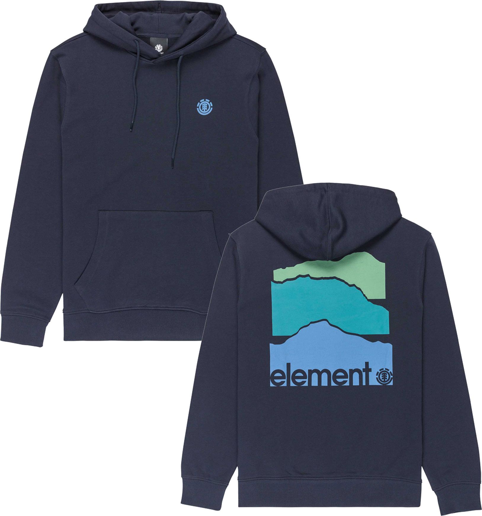 3 Horizons Hoodie Eclipse Navy + Element