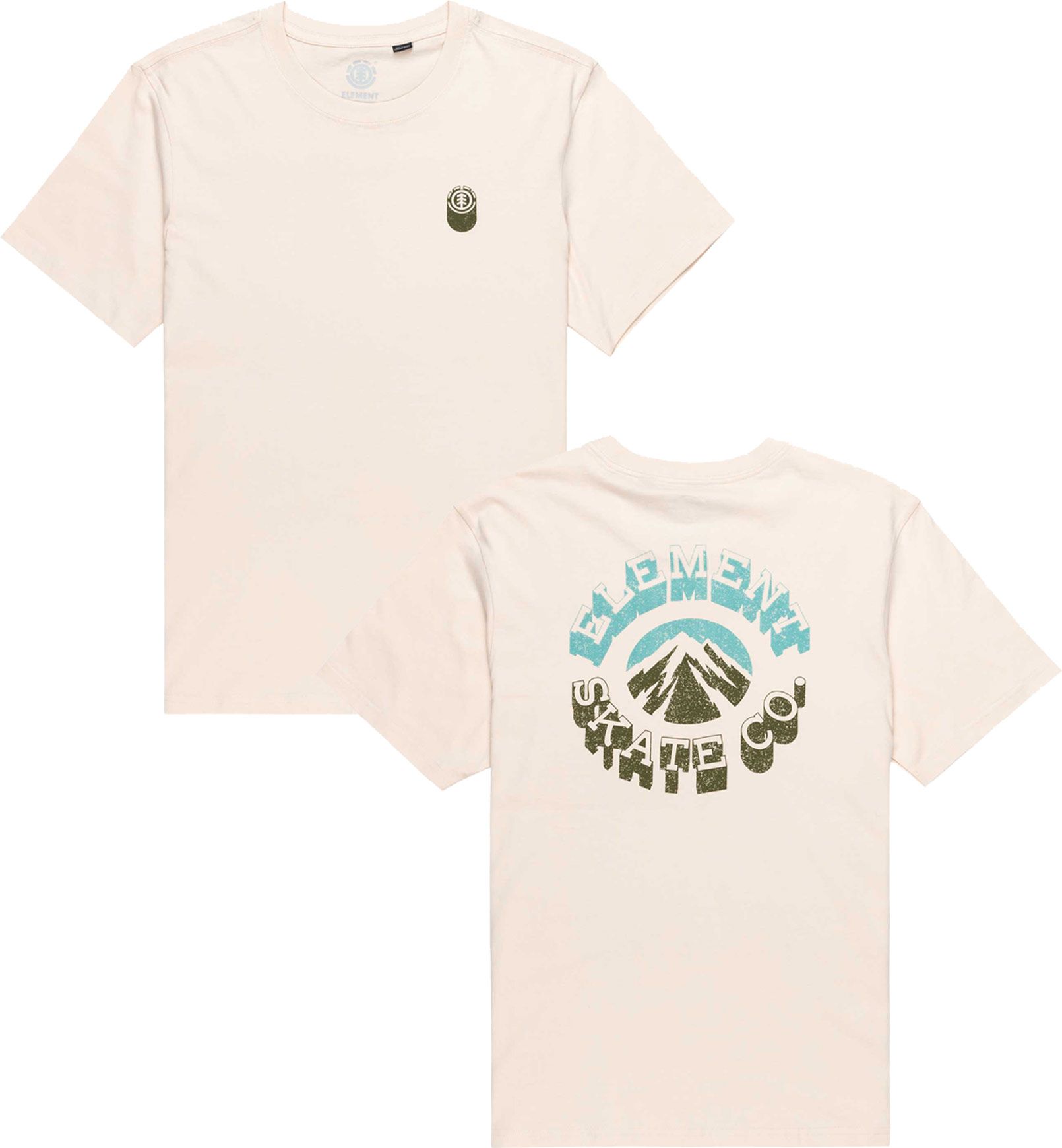 Ambition SS Tee Oat Milk + Element