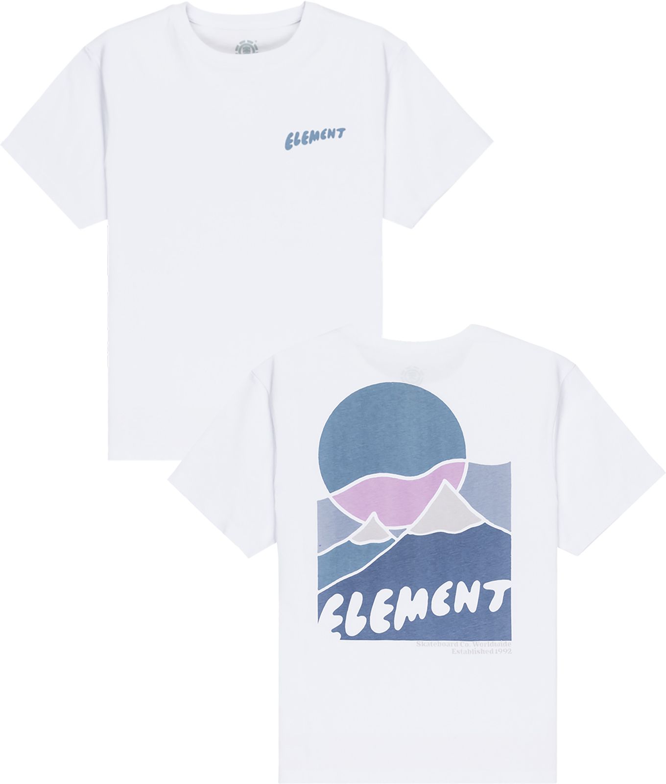 Sunrise SS Tee Youth Optic White + Element