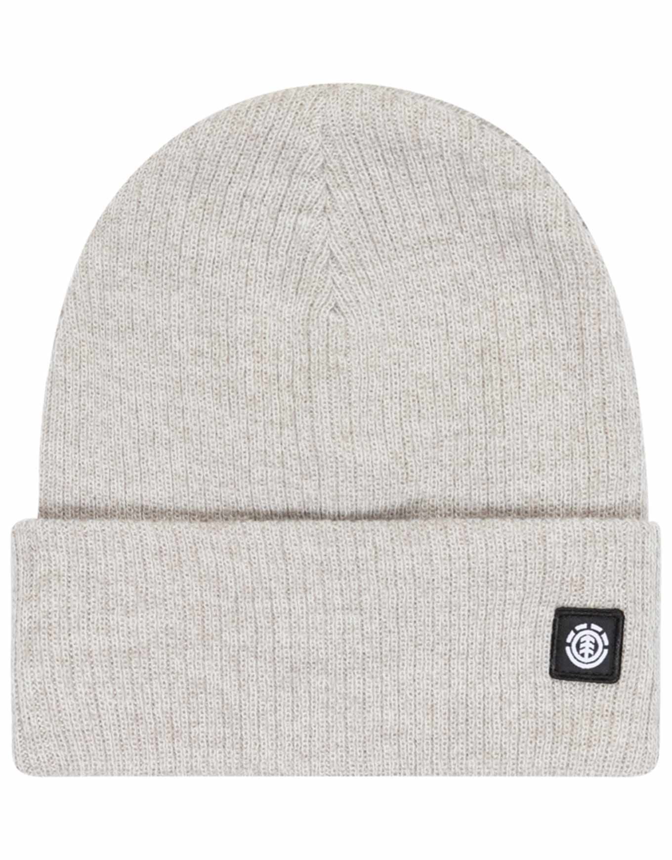 Mid Icon Rib Beanie Mid Grey Heather + Element