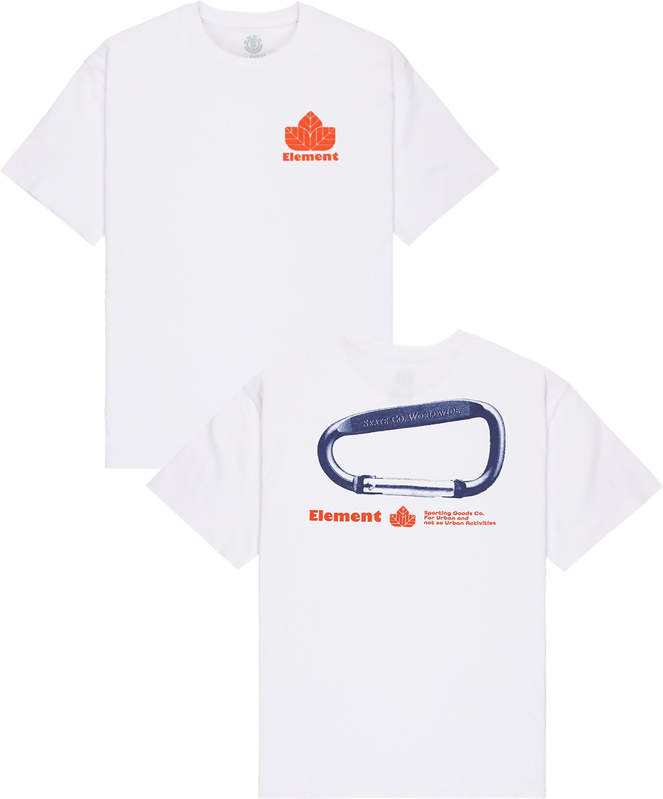 Sporting SS Tee Optic White + Element