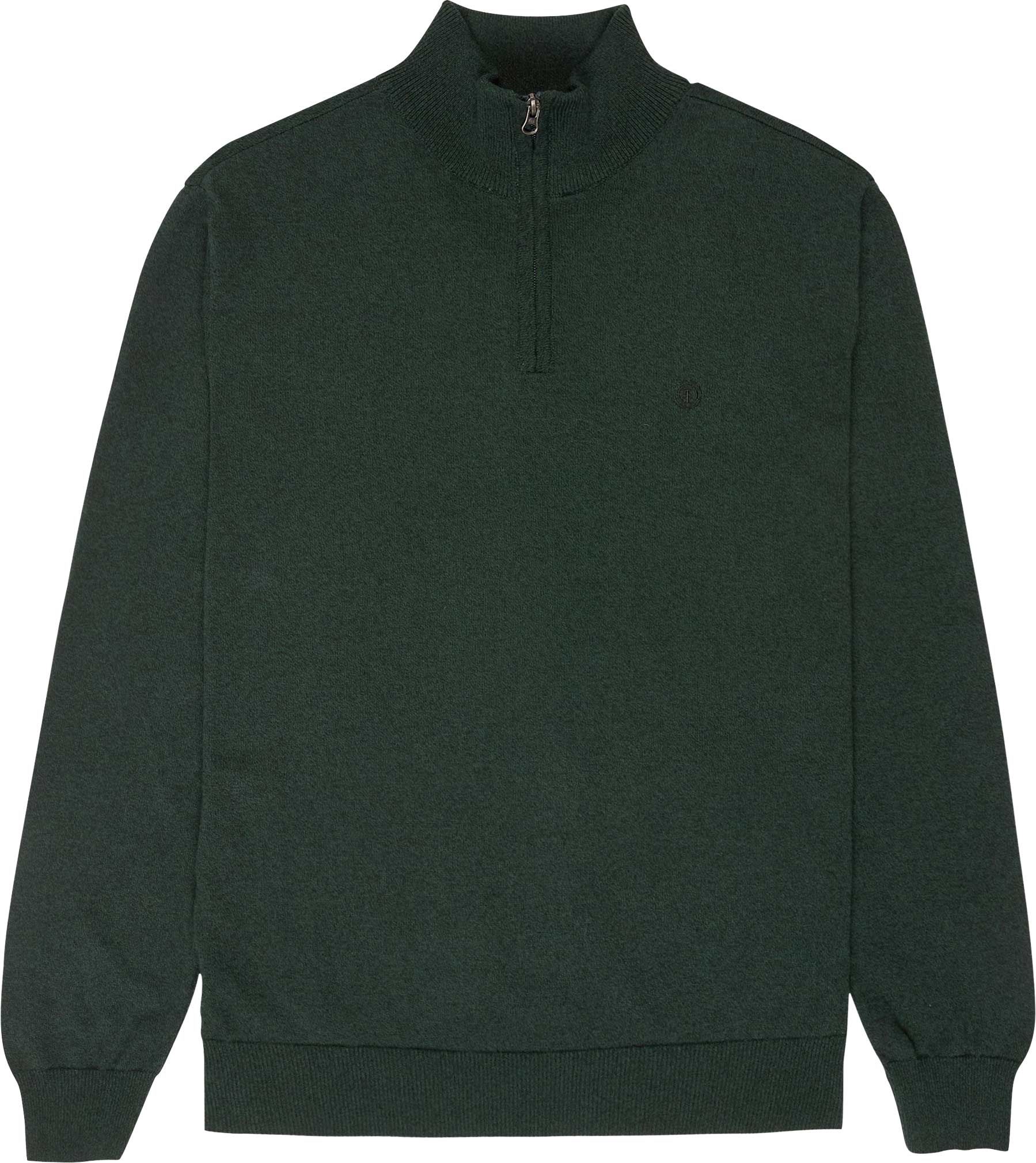 Icon Embroidery Quarter Zip Sweater Forest Night + Element
