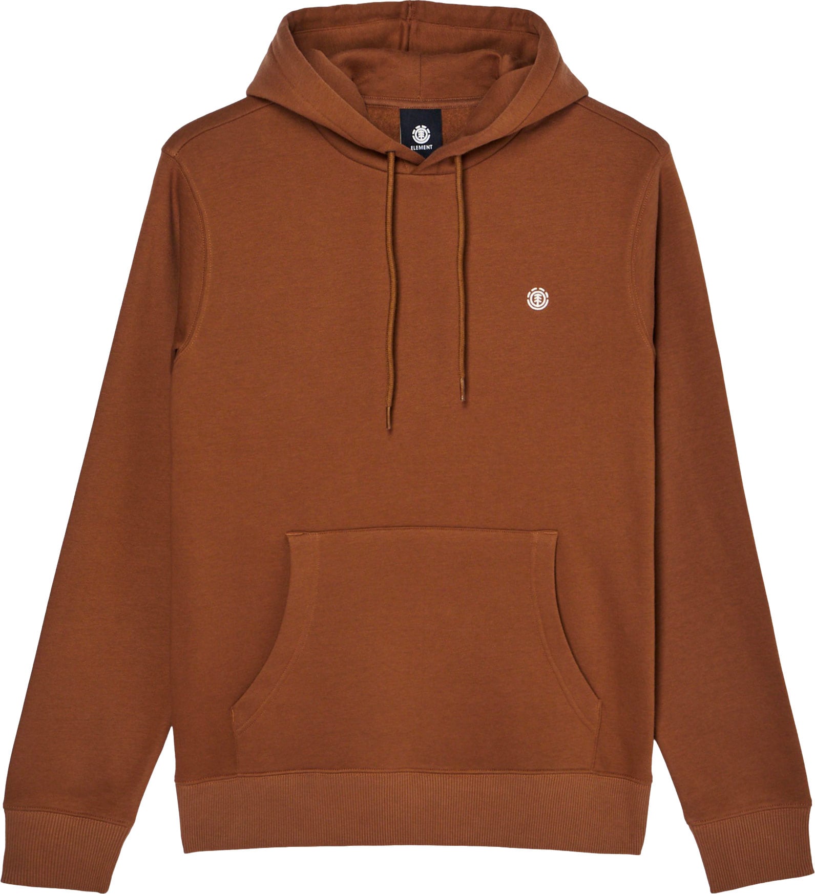Icon Embroidery Hooded Sweatshirt Sepia + Element
