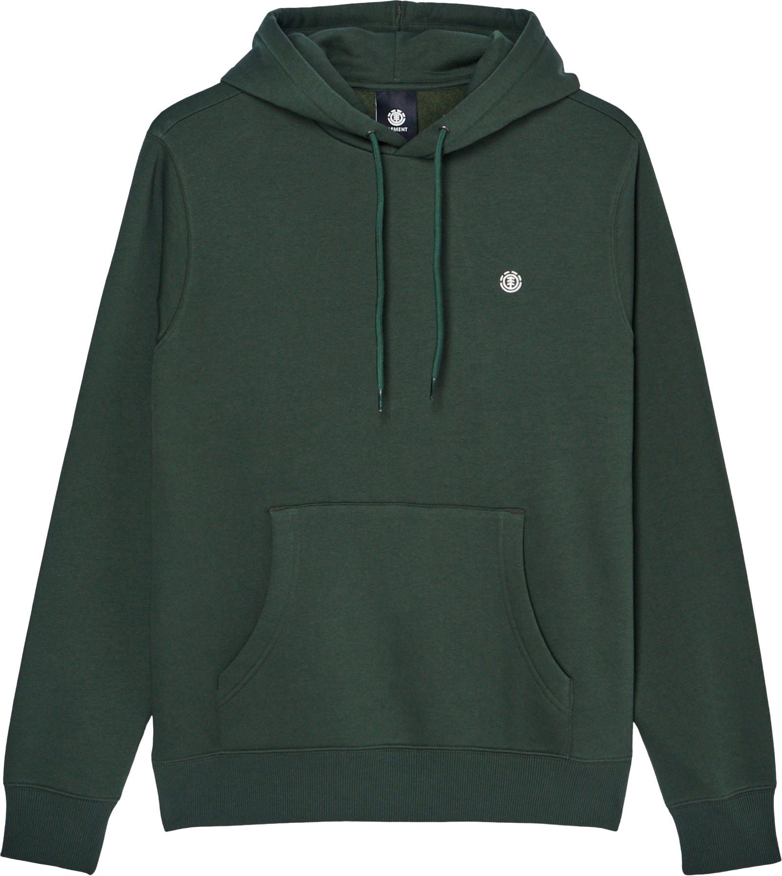 Icon Embroidery Hooded Sweatshirt Deep Forest + Element