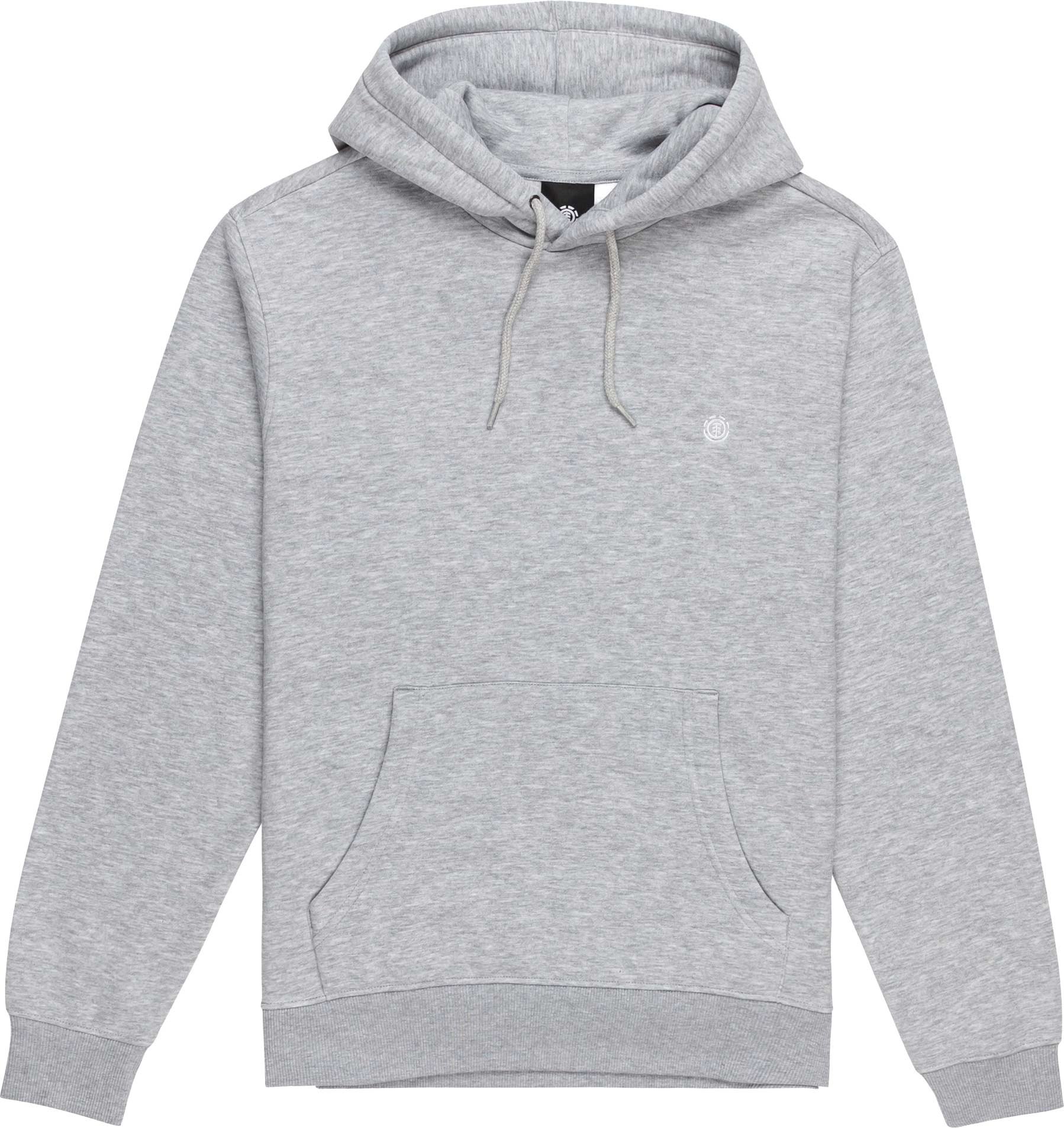Icon Embroidery Hooded Sweatshirt Mid Grey Heather + Element