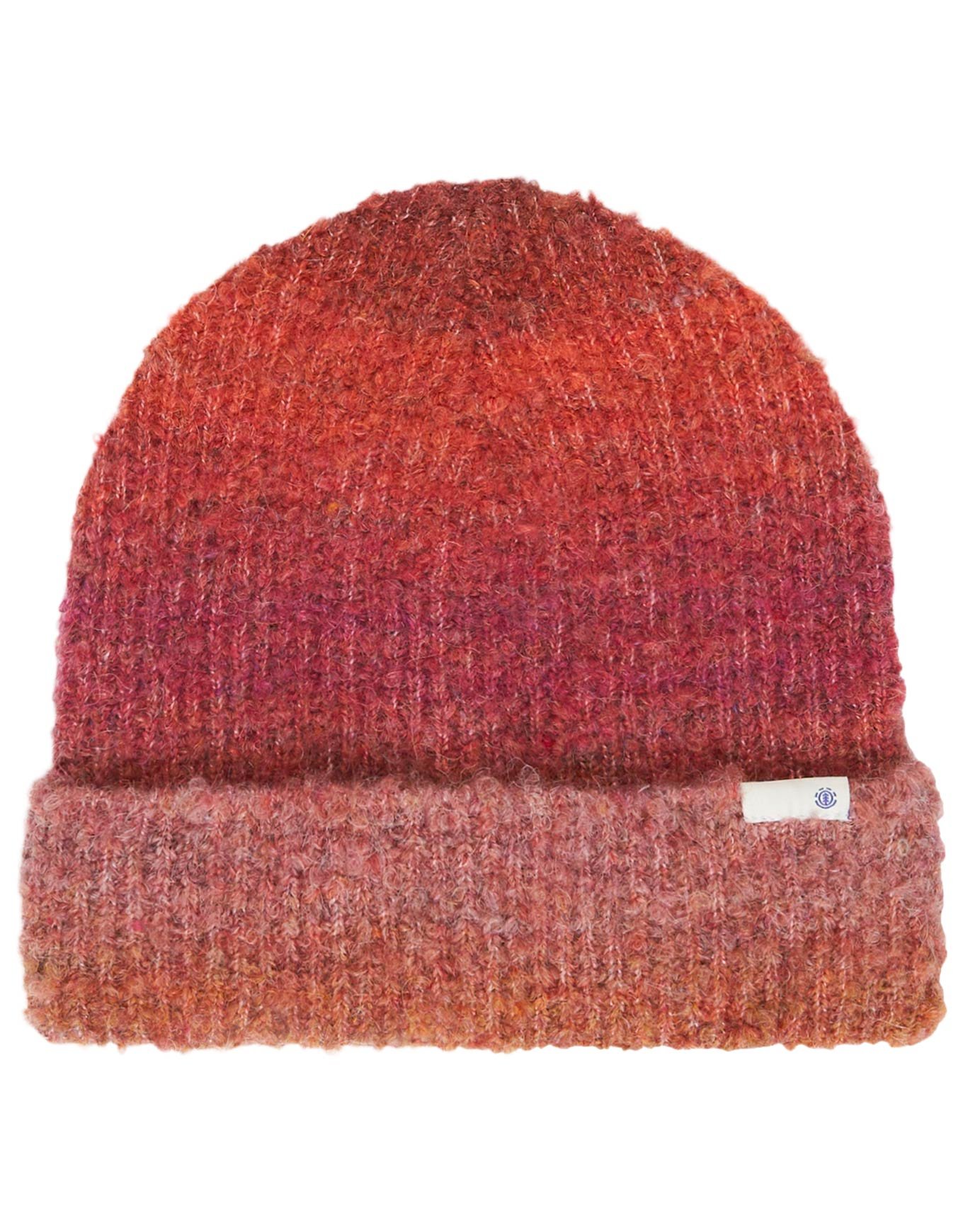 Mid Fuzzy Gradient Beanie Apple Butter Gradient + Element