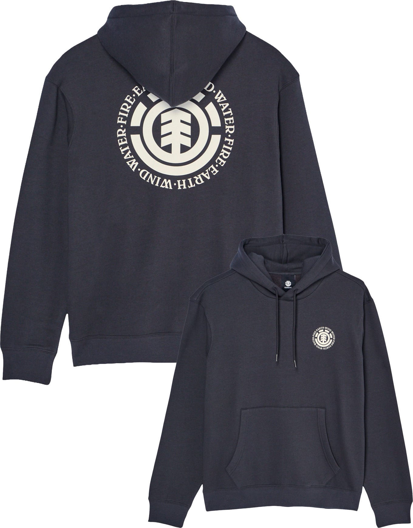 Seal Bp  Hooded Sweatshirt Off Black + Element