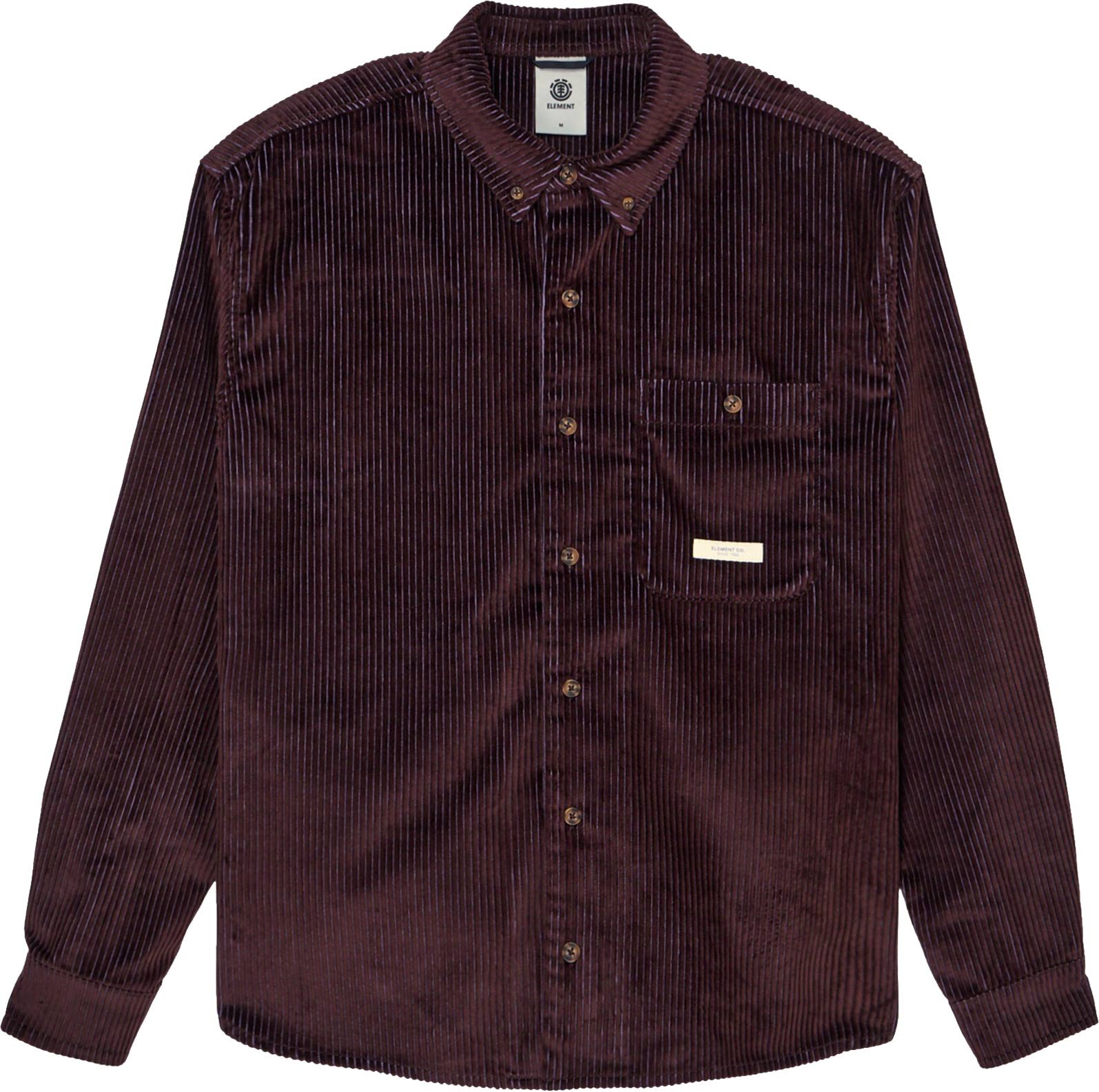 Relax Bi Color Cord Shirt Java + Element