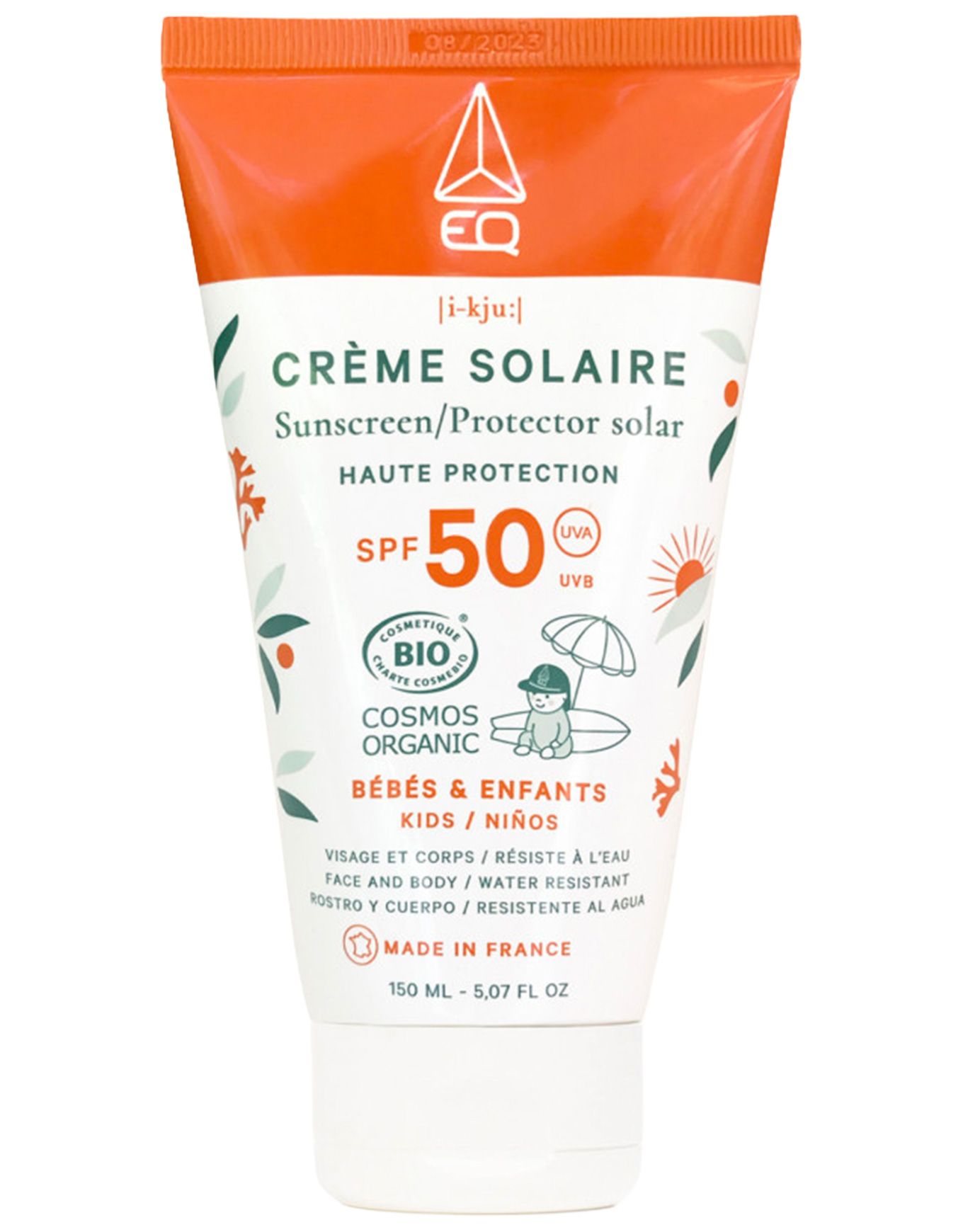 Lait Solaire Bébés & Enfants SPF50 + EQ