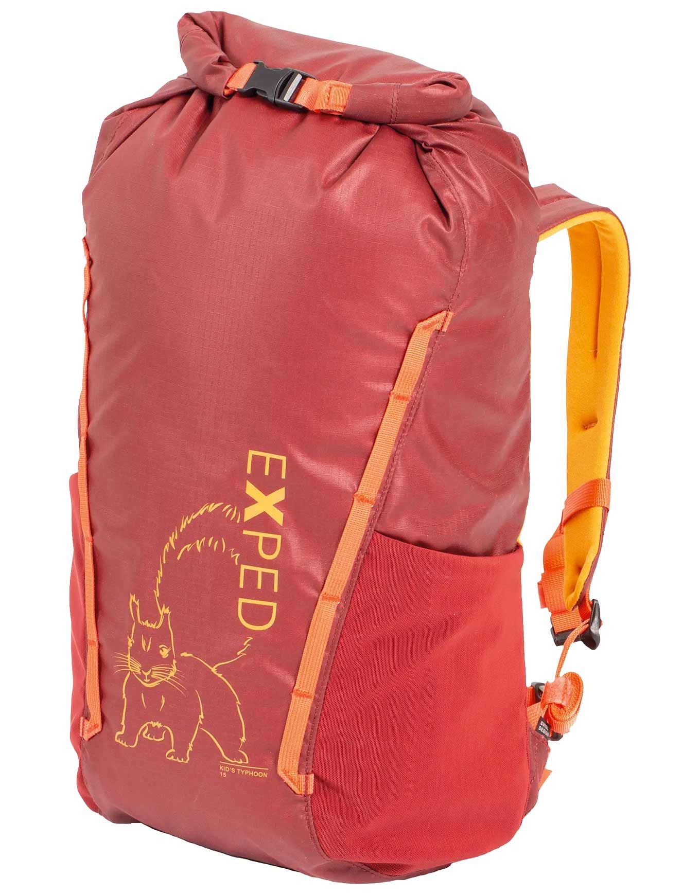 Kid'S Typhoon 15 Burgundy + Exped