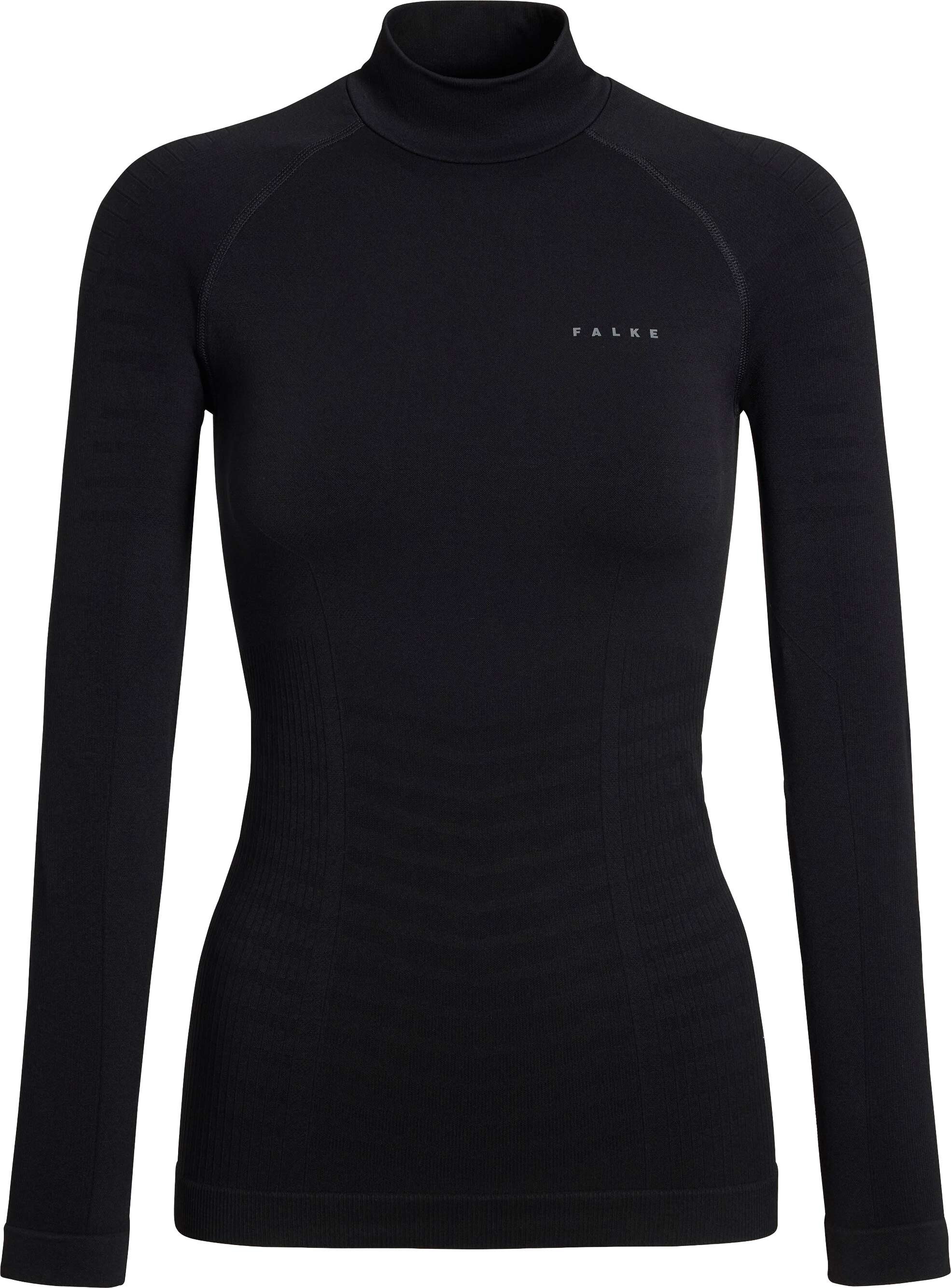 MW Longsleeved Shirt Turtleneck W Black + Falke