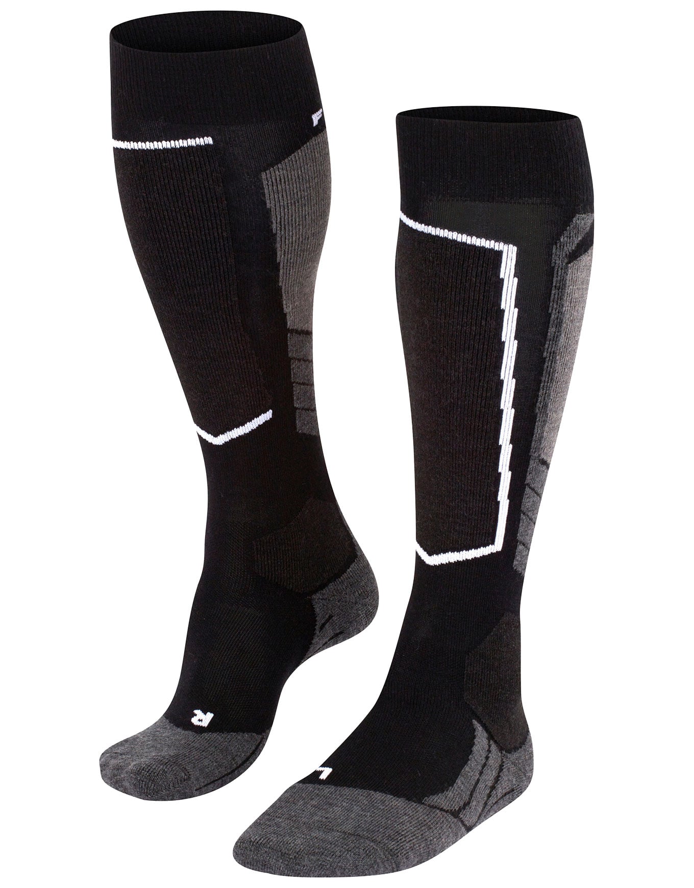 SK2 Intermediate Wool W Black-Mix + Falke