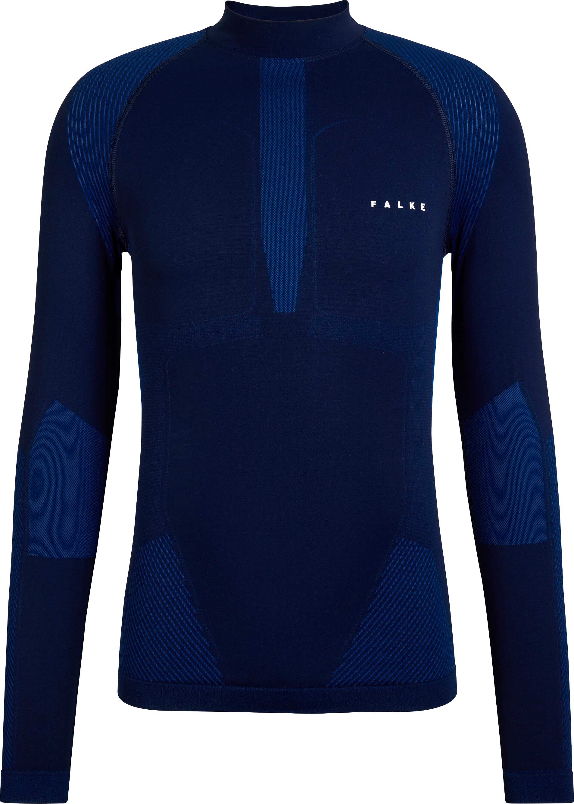 W Longsleeve Shirt Turtleneck M Space Blue + Falke