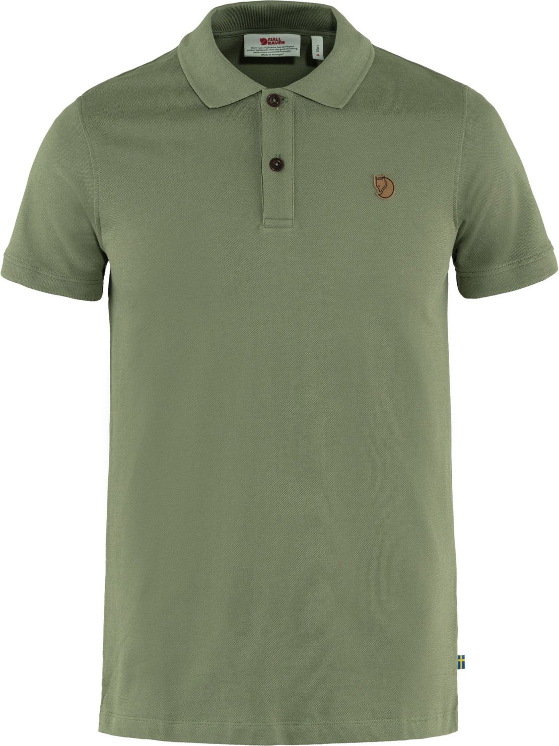 Övik Polo Shirt M Green + Fjällräven