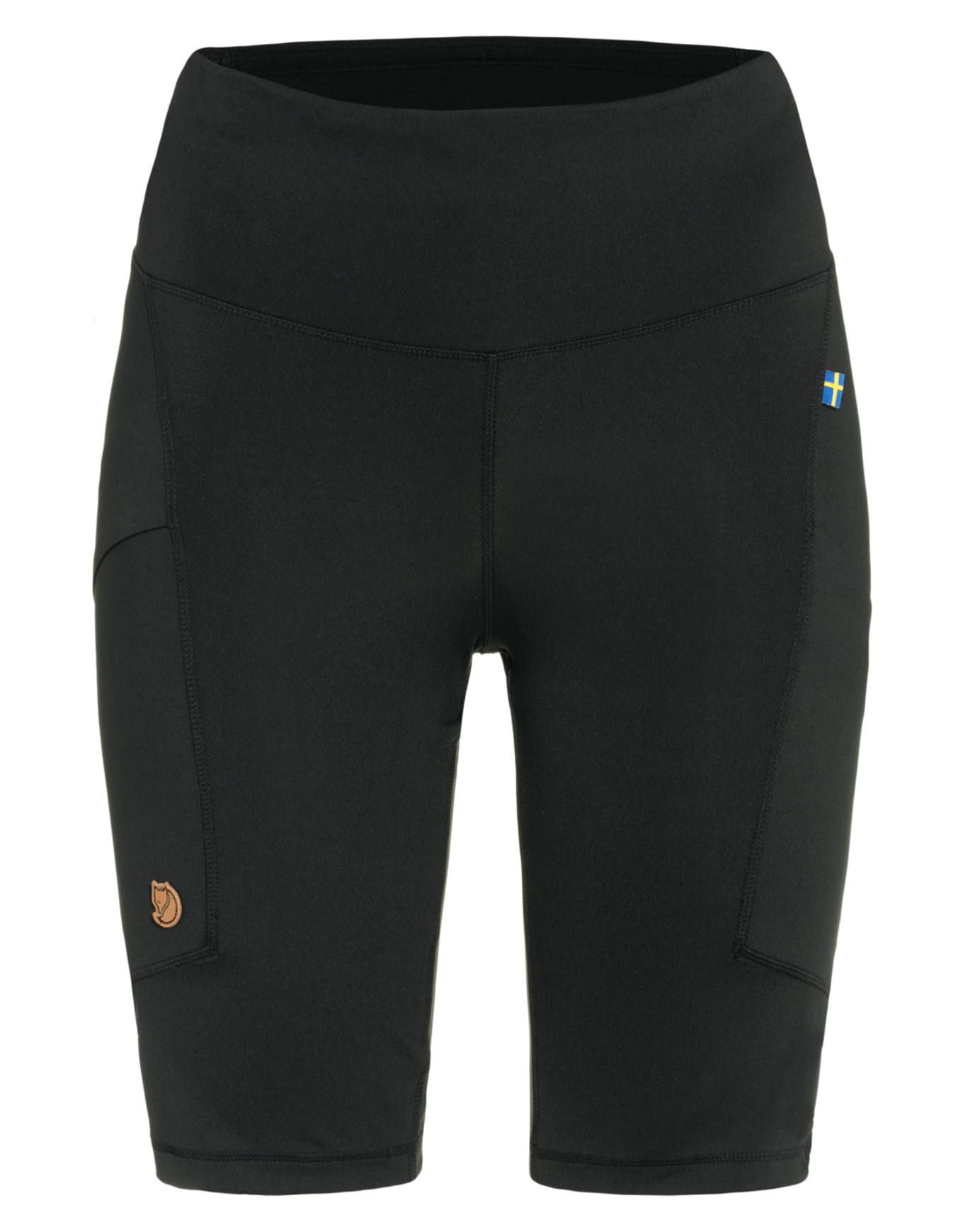 Abisko Short Tights W Black + Fjällräven