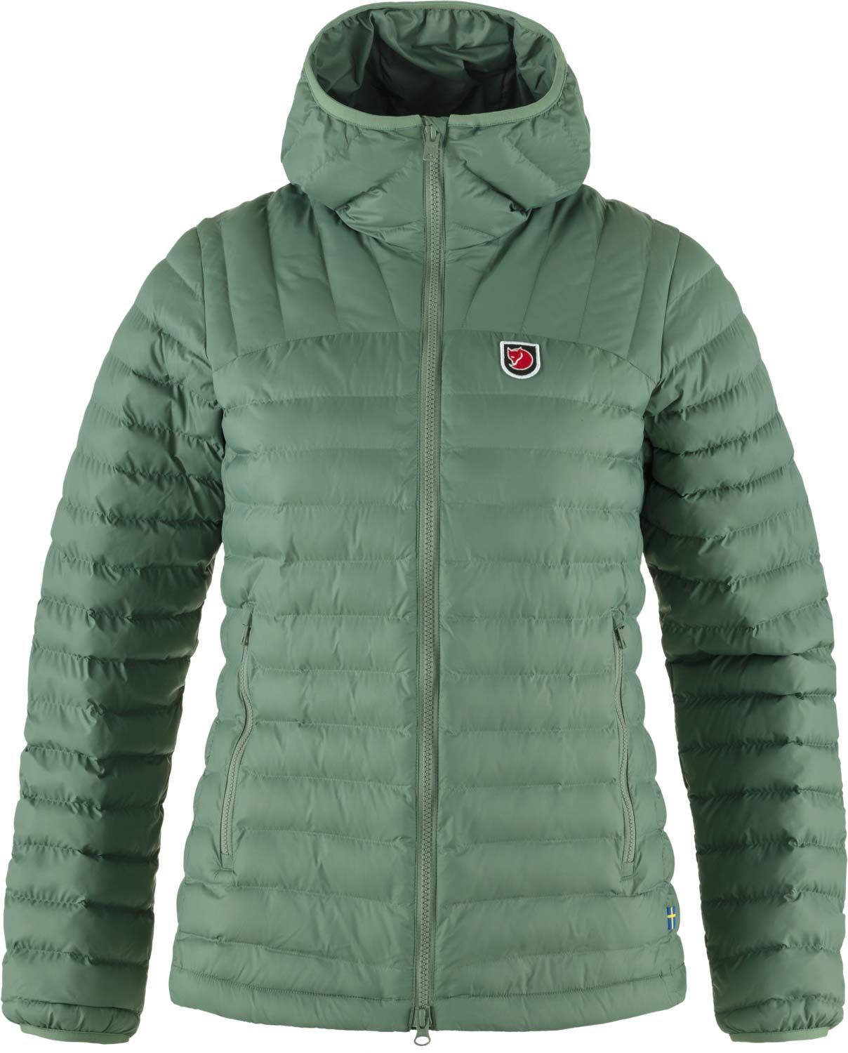 Expedition Lätt Hoodie W Patina Green + Fjällräven