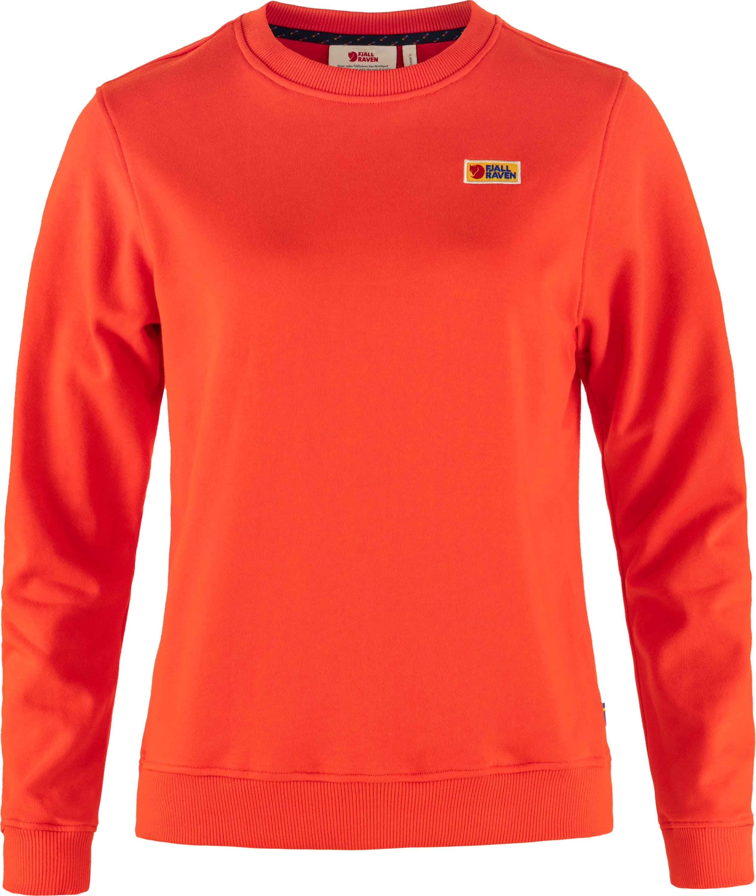 Vardag Sweater W Flame Orange + Fjällräven