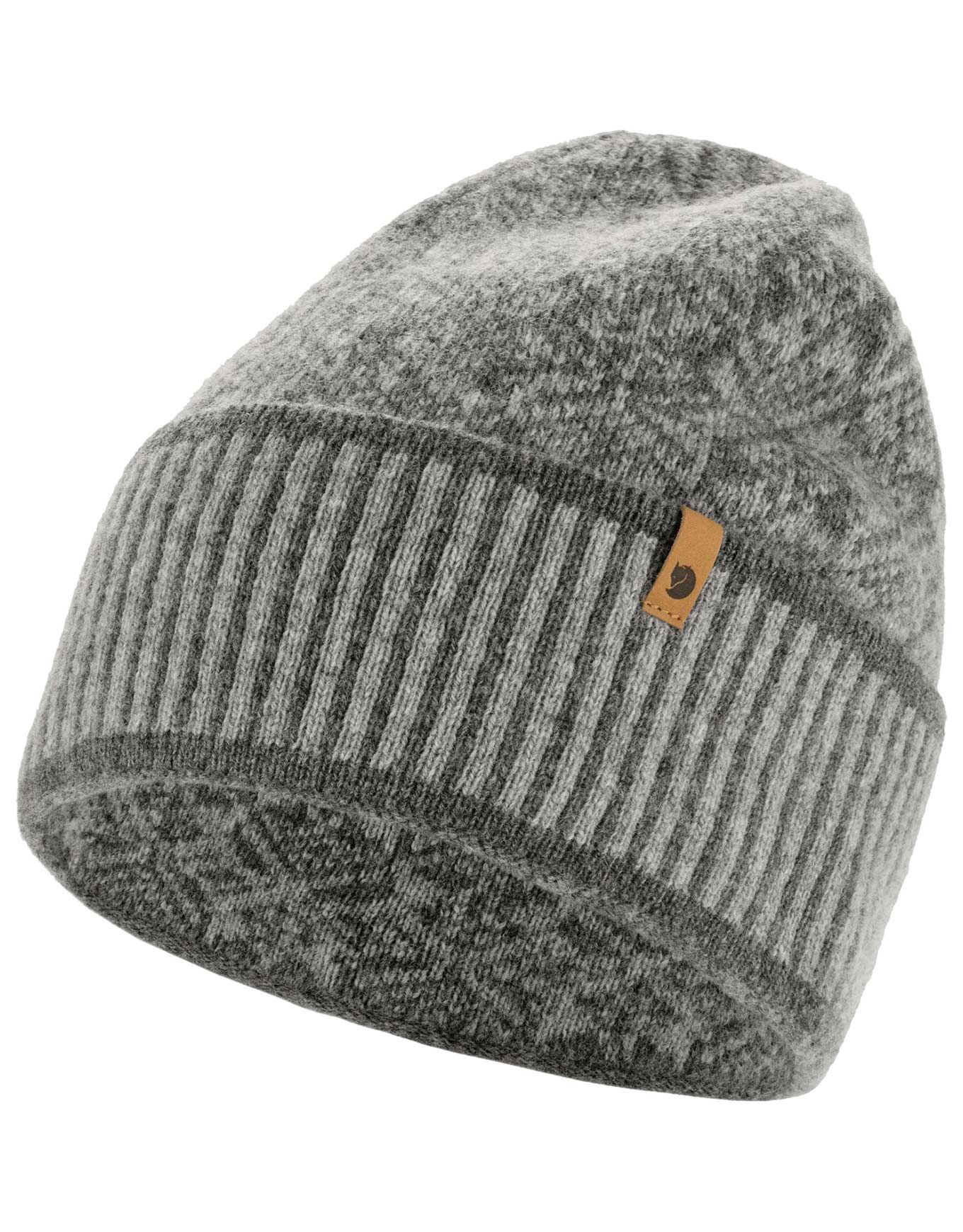 Fjall Raven Snow Beanie Grey Hats : Snowleader