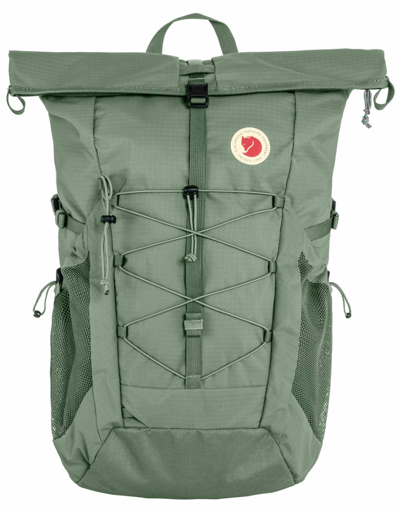 Abisko Hike Foldsack Patina Green + Fjällräven