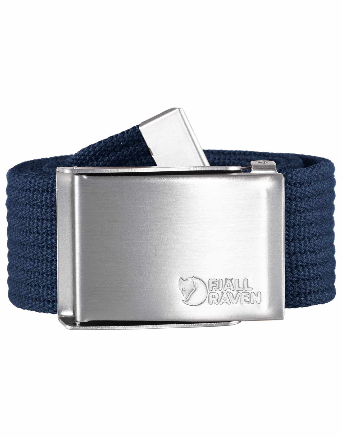 Canvas Belt Dark Navy + Fjall Raven