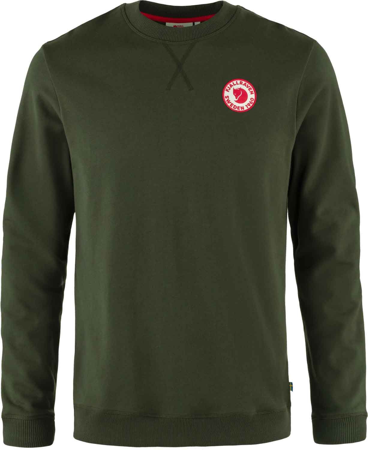 1960 Logo Badge Sweater M Deep Forest + Fjällräven