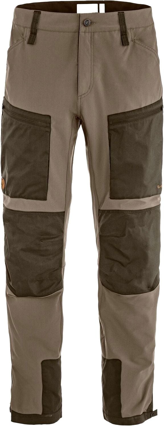 Keb Agile Trousers M Suede Brown Dark Olive + Fjällräven