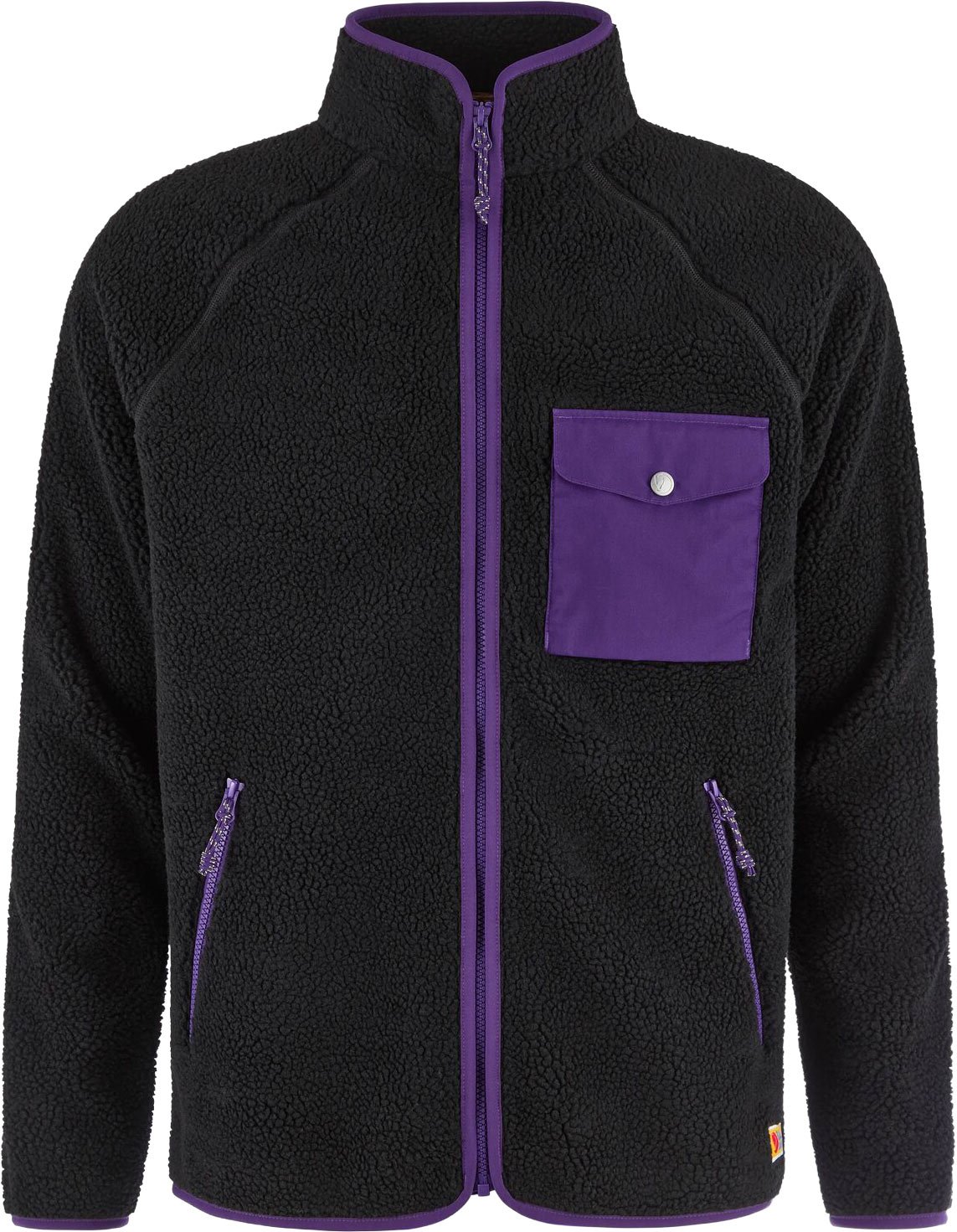 Vardag Pile Fleece M Black Dark Violet + Fjällräven