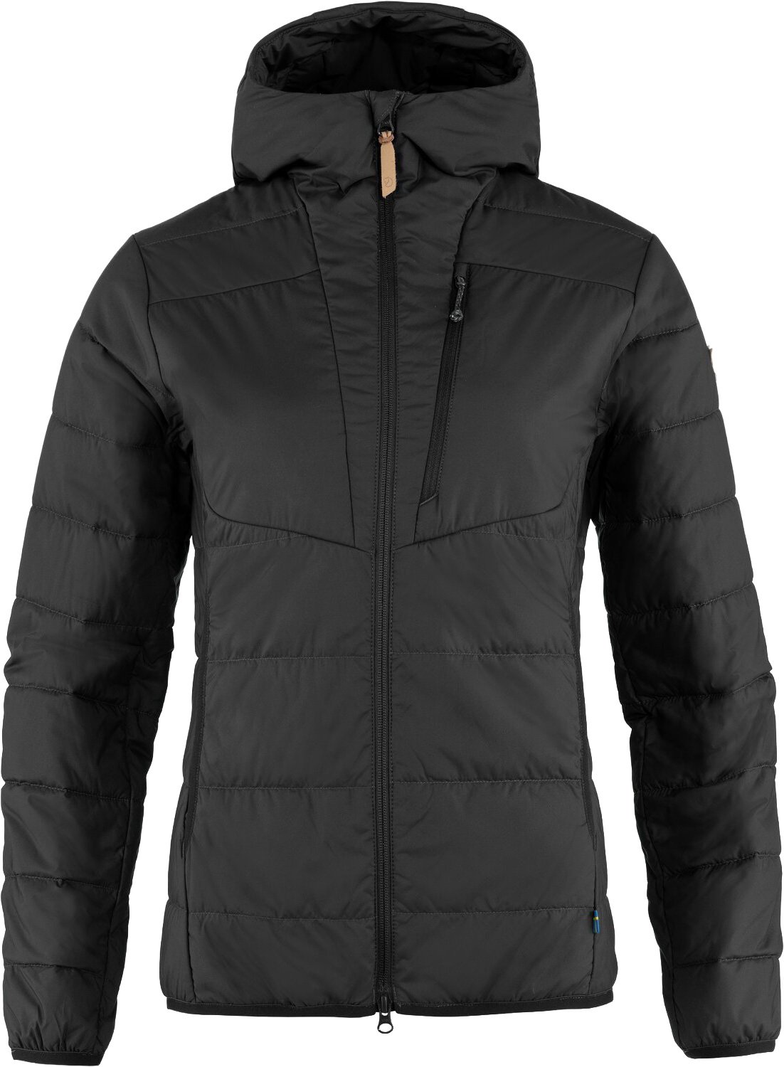 Keb Padded Hoodie W Black + Fjällräven