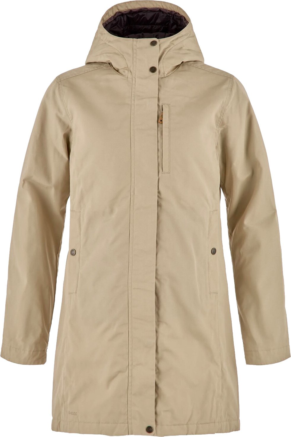 Kiruna Padded Parka W Fossil + Fjällräven