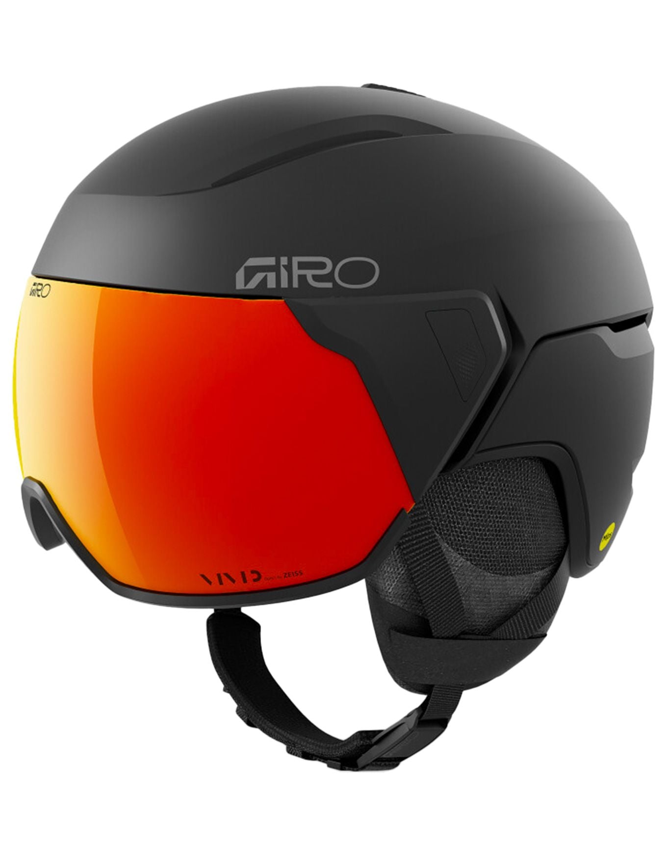 Orbit Spherical Mat Black/Vivid Ember + Giro