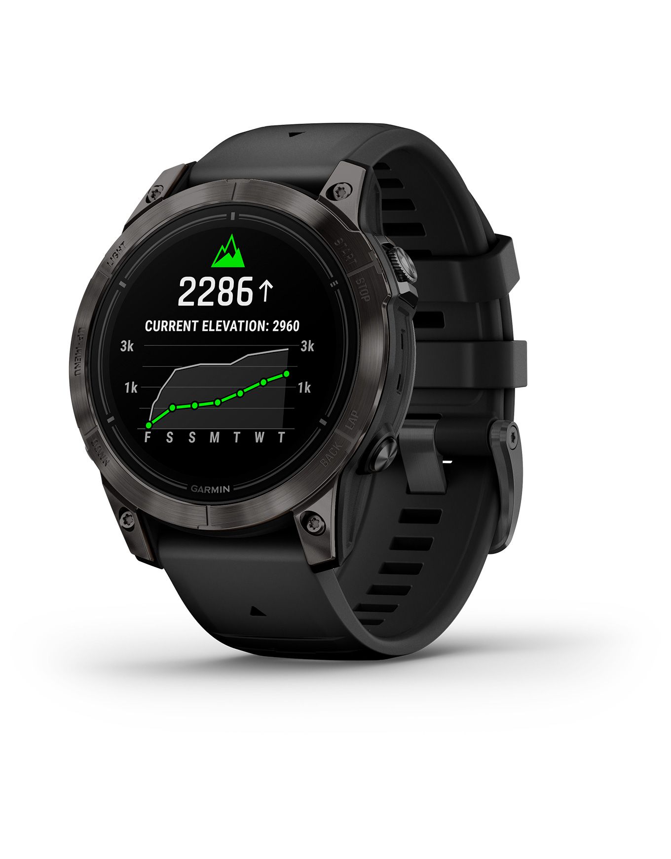 Epix Pro Gen2 Sapphire Edition 47mm, Titane, Carbon Gray Dlc / Noir + Garmin