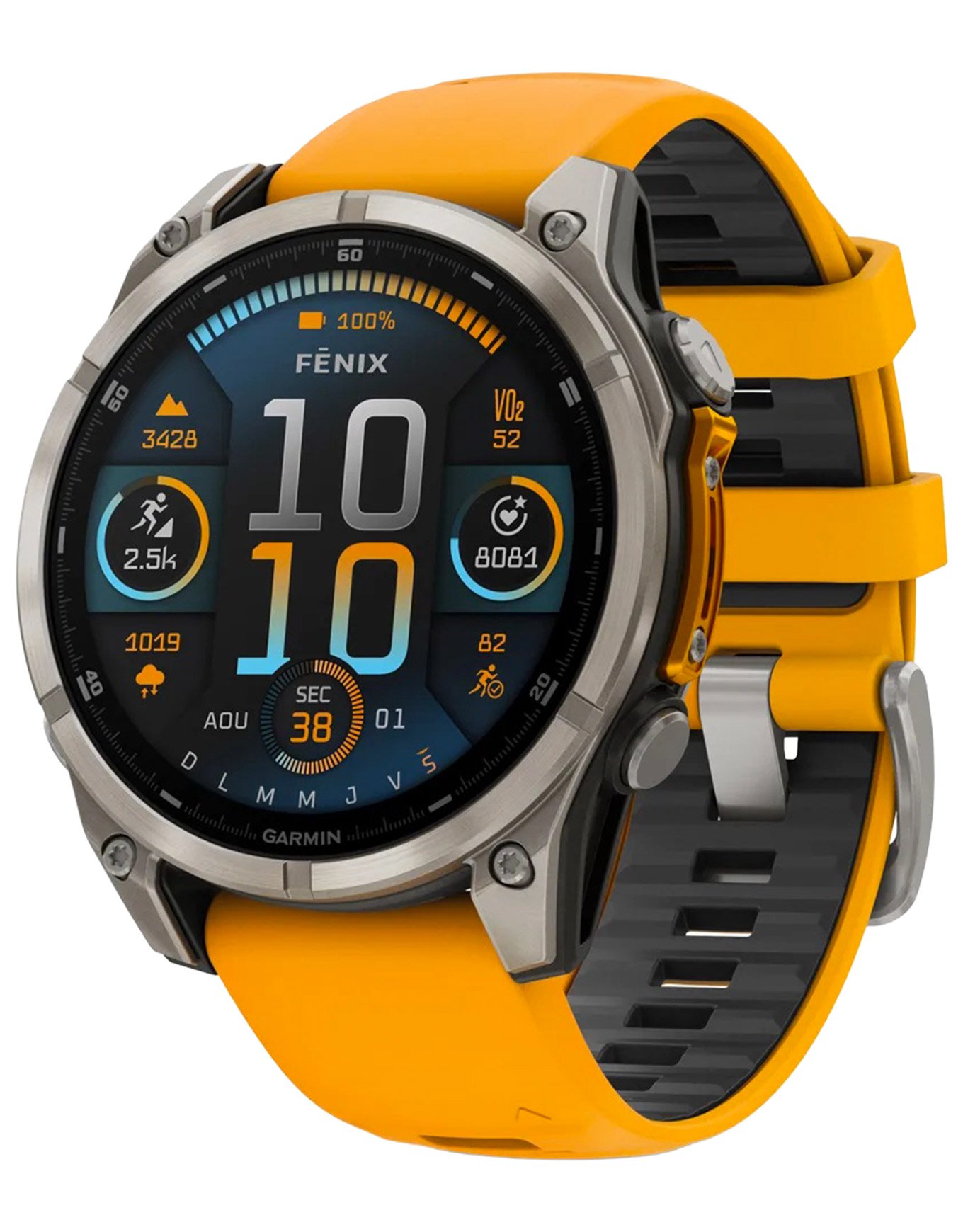 Fenix 8 Amoled 47mm Sapphire Titane/Graphite + Garmin